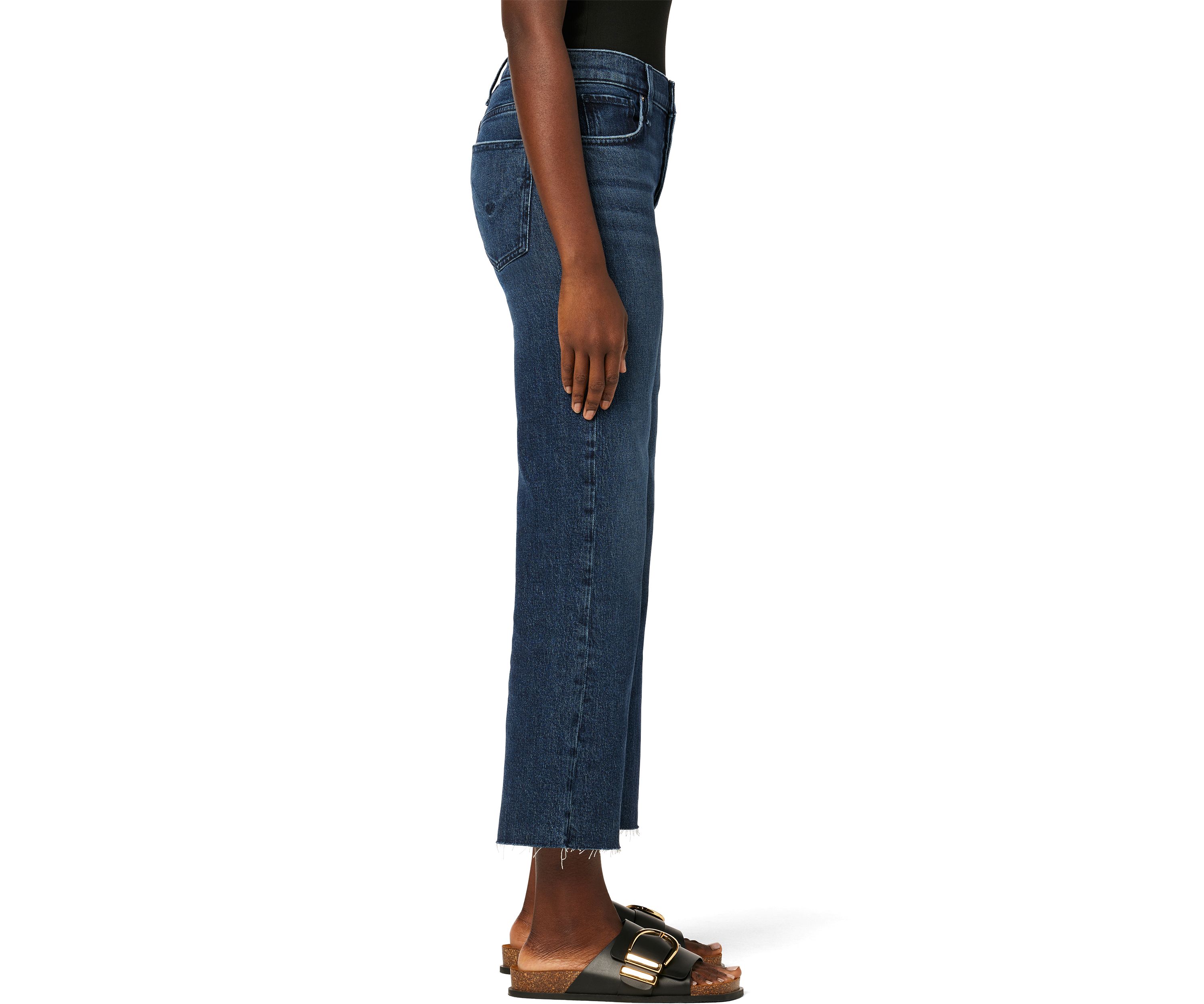 Womens Rosie High Rise Cropped Jeans