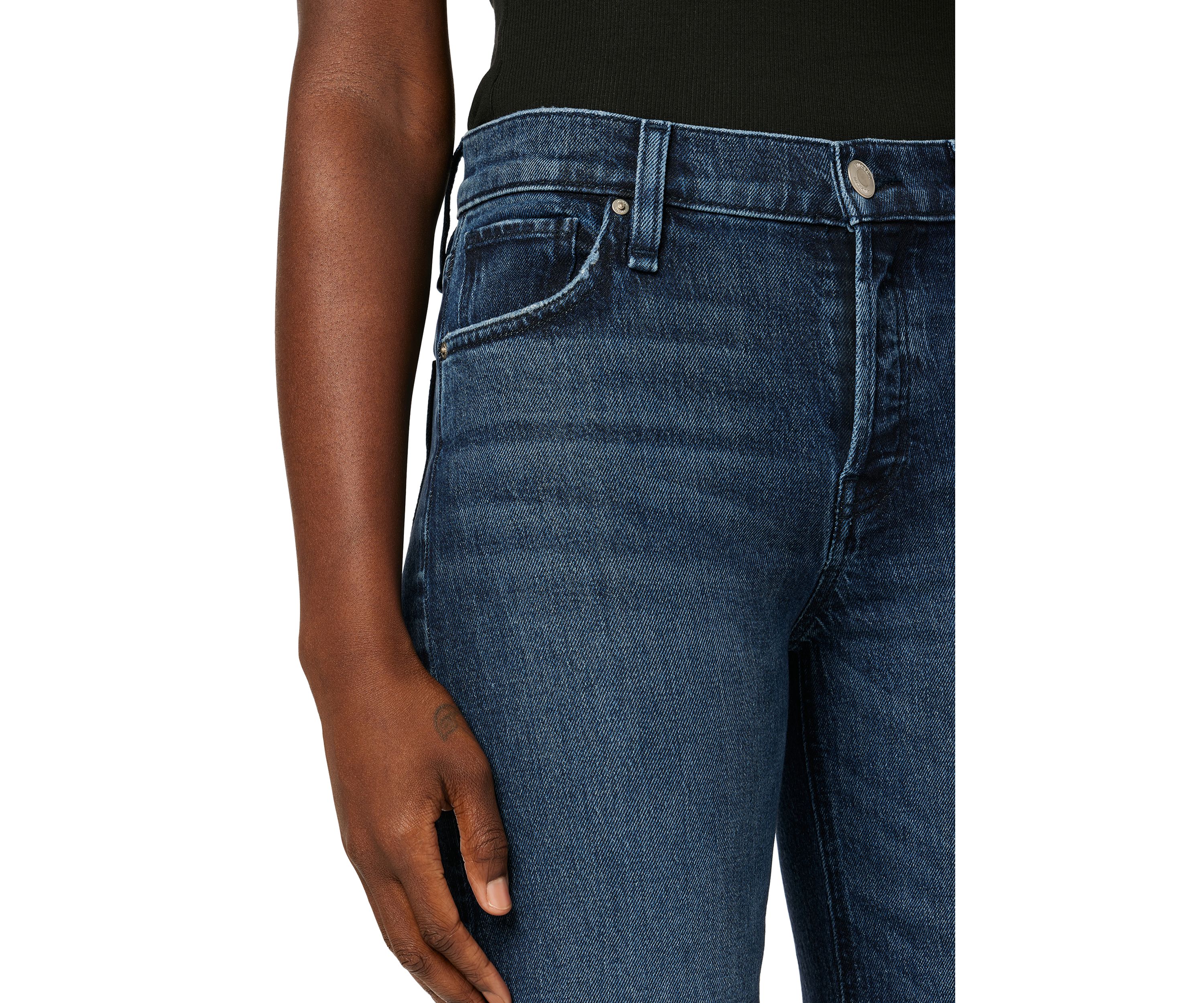 Womens Rosie High Rise Cropped Jeans