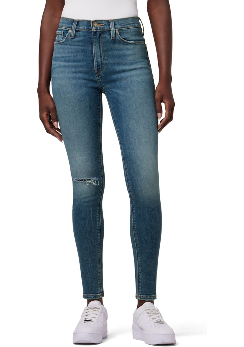 Womens Barbara High Rise Super Skinny Ankle Jeans