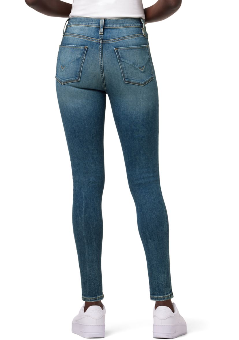 Womens Barbara High Rise Super Skinny Ankle Jeans