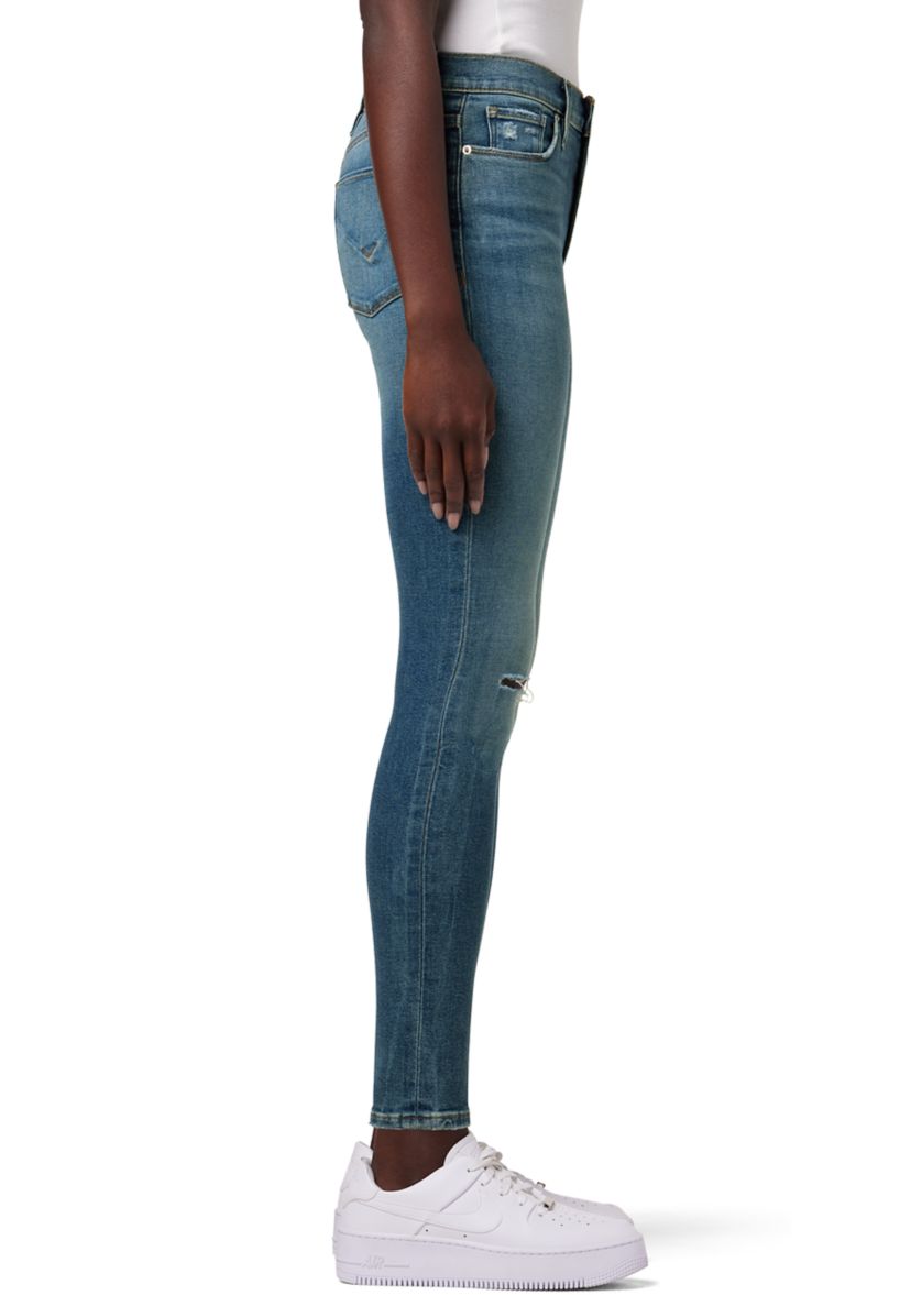 Womens Barbara High Rise Super Skinny Ankle Jeans