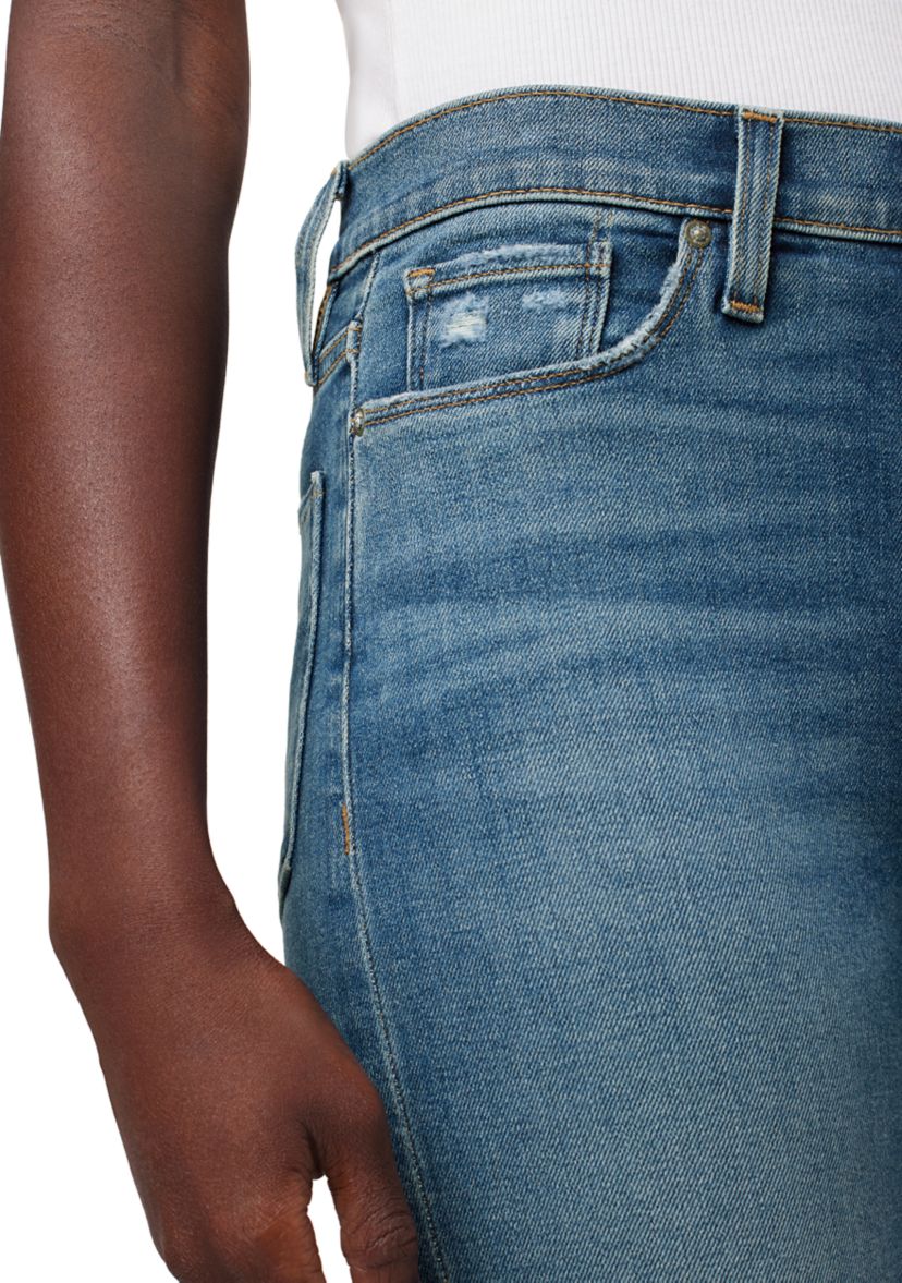 Womens Barbara High Rise Super Skinny Ankle Jeans