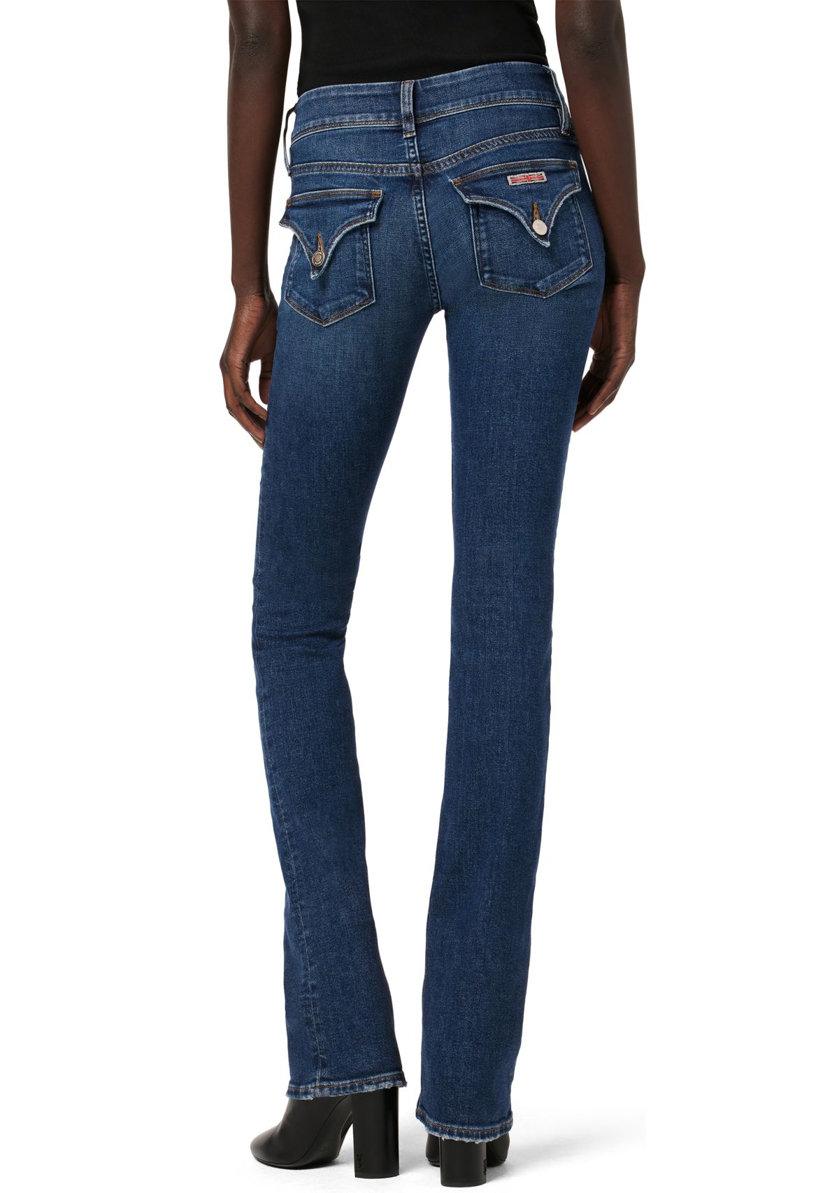 Womens Beth Mid Rise Baby Bootcut Jeans