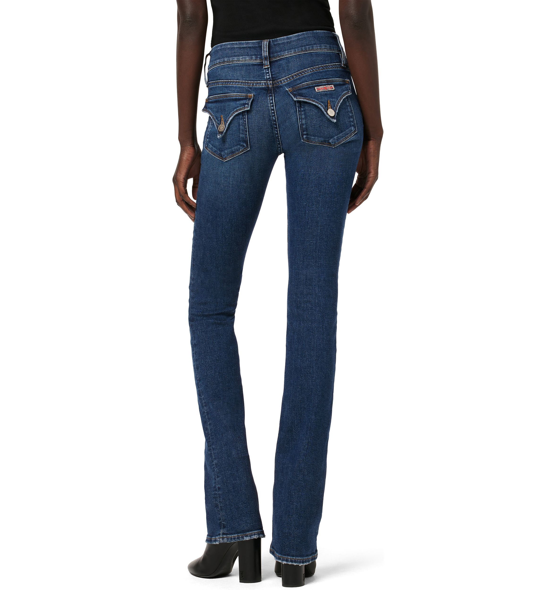 Womens Beth Mid Rise Baby Bootcut Jeans