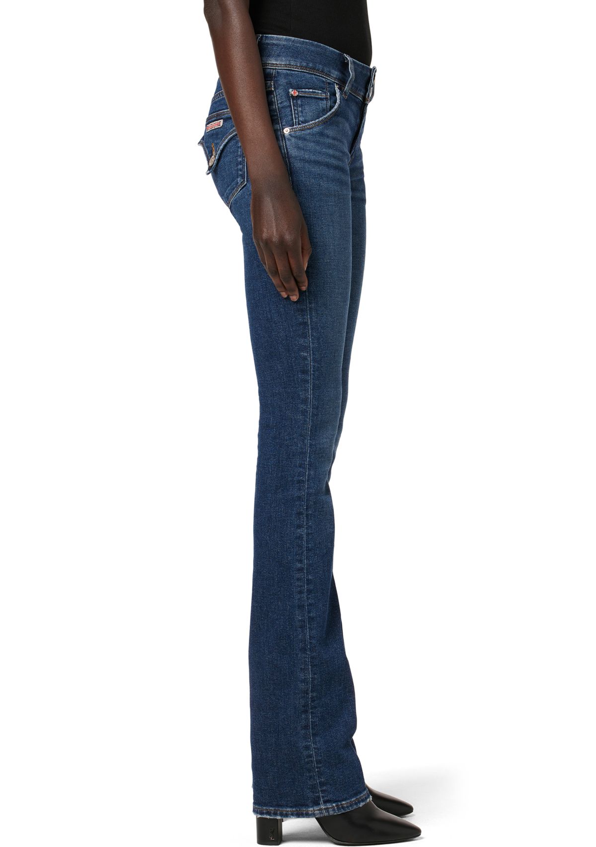 Womens Beth Mid Rise Baby Bootcut Jeans