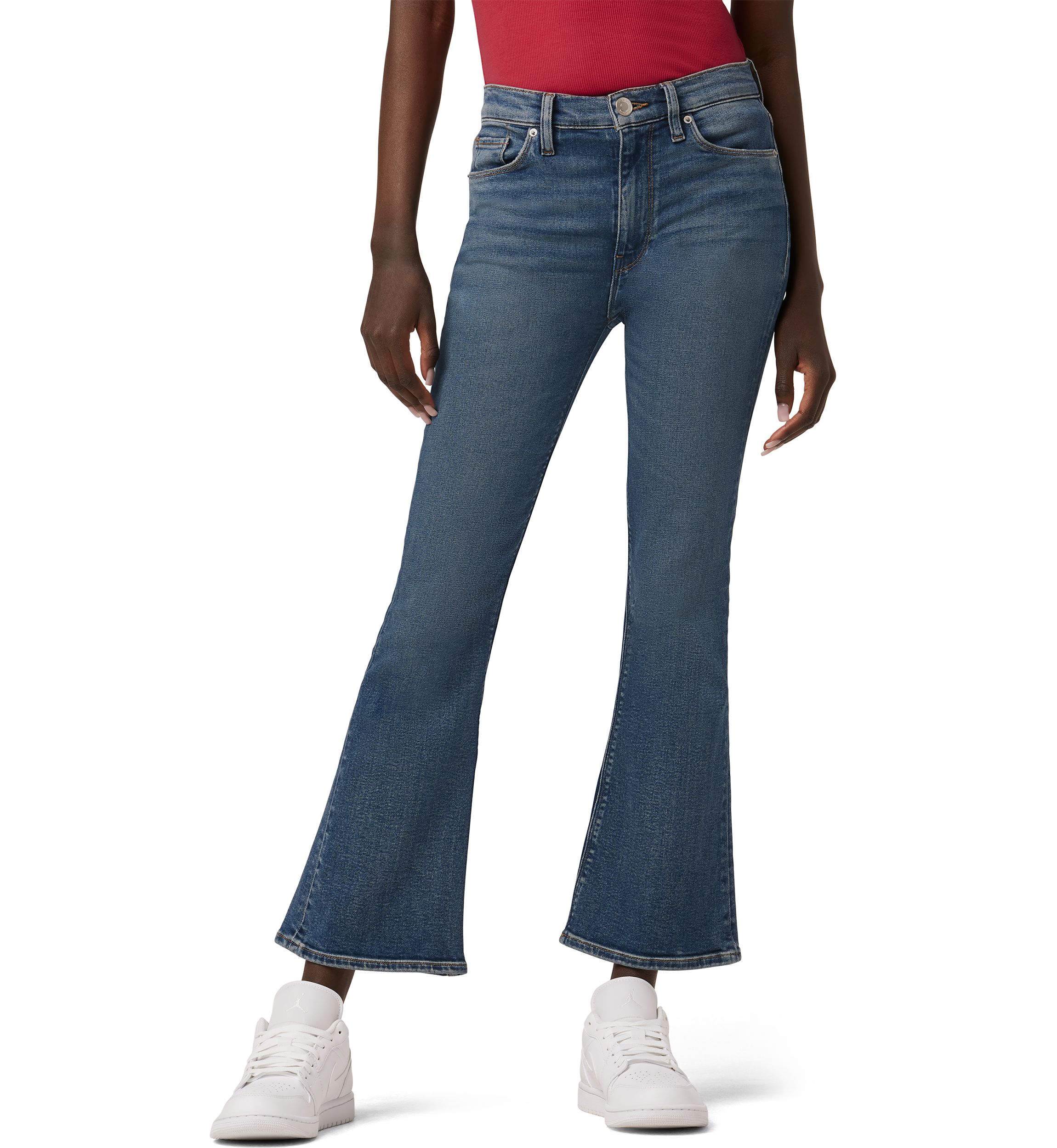 Womens High Rise Bootcut Jeans