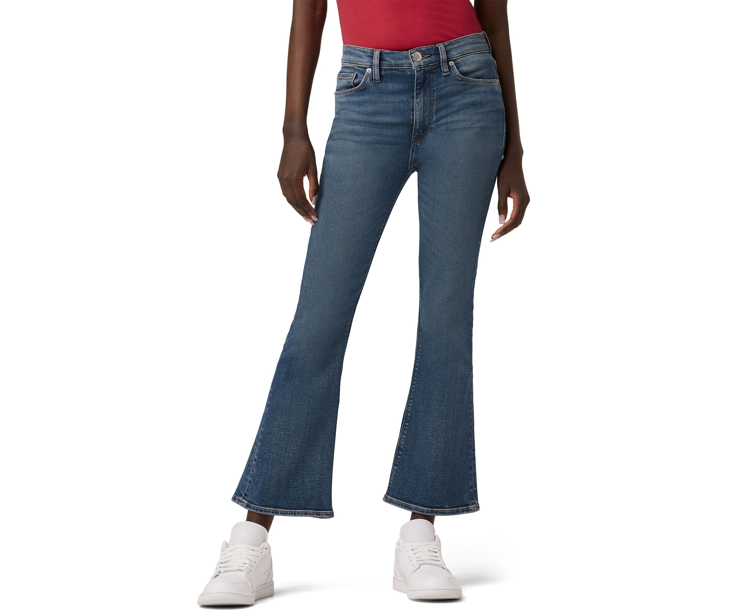 Womens High Rise Bootcut Jeans
