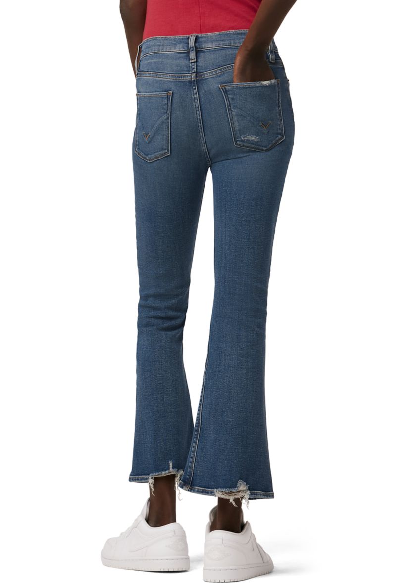 Womens High Rise Bootcut Jeans