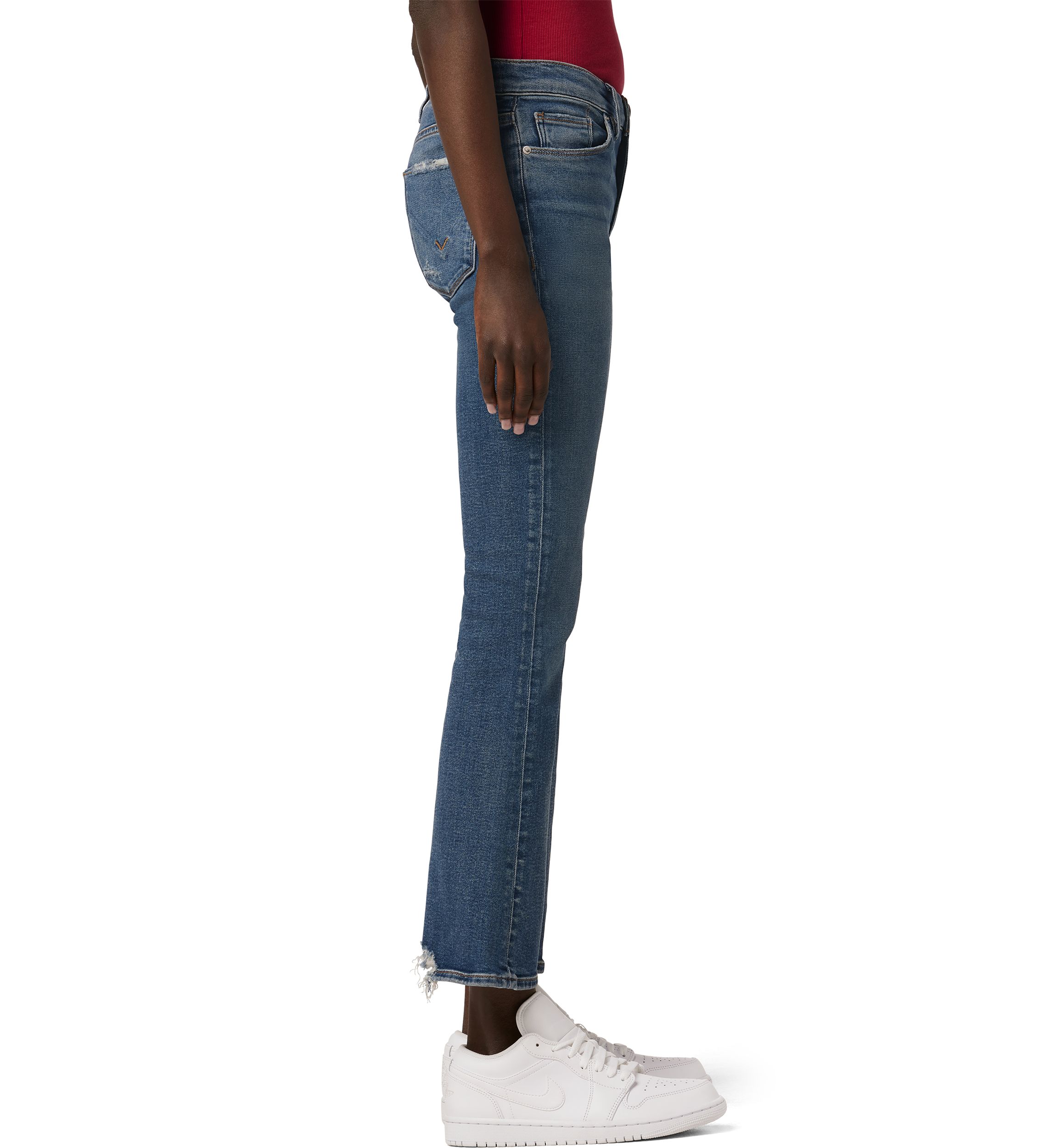 Womens High Rise Bootcut Jeans