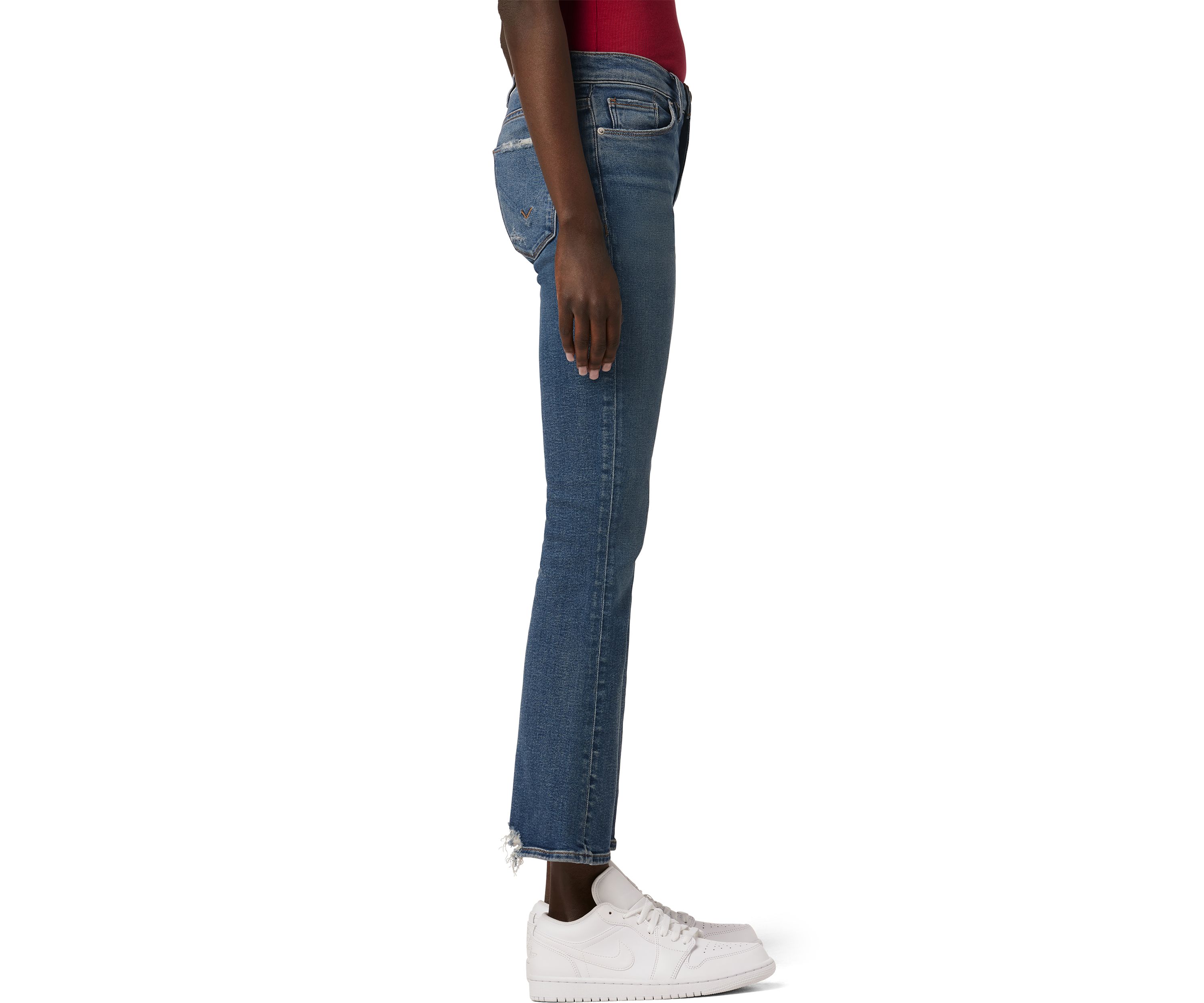 Womens High Rise Bootcut Jeans
