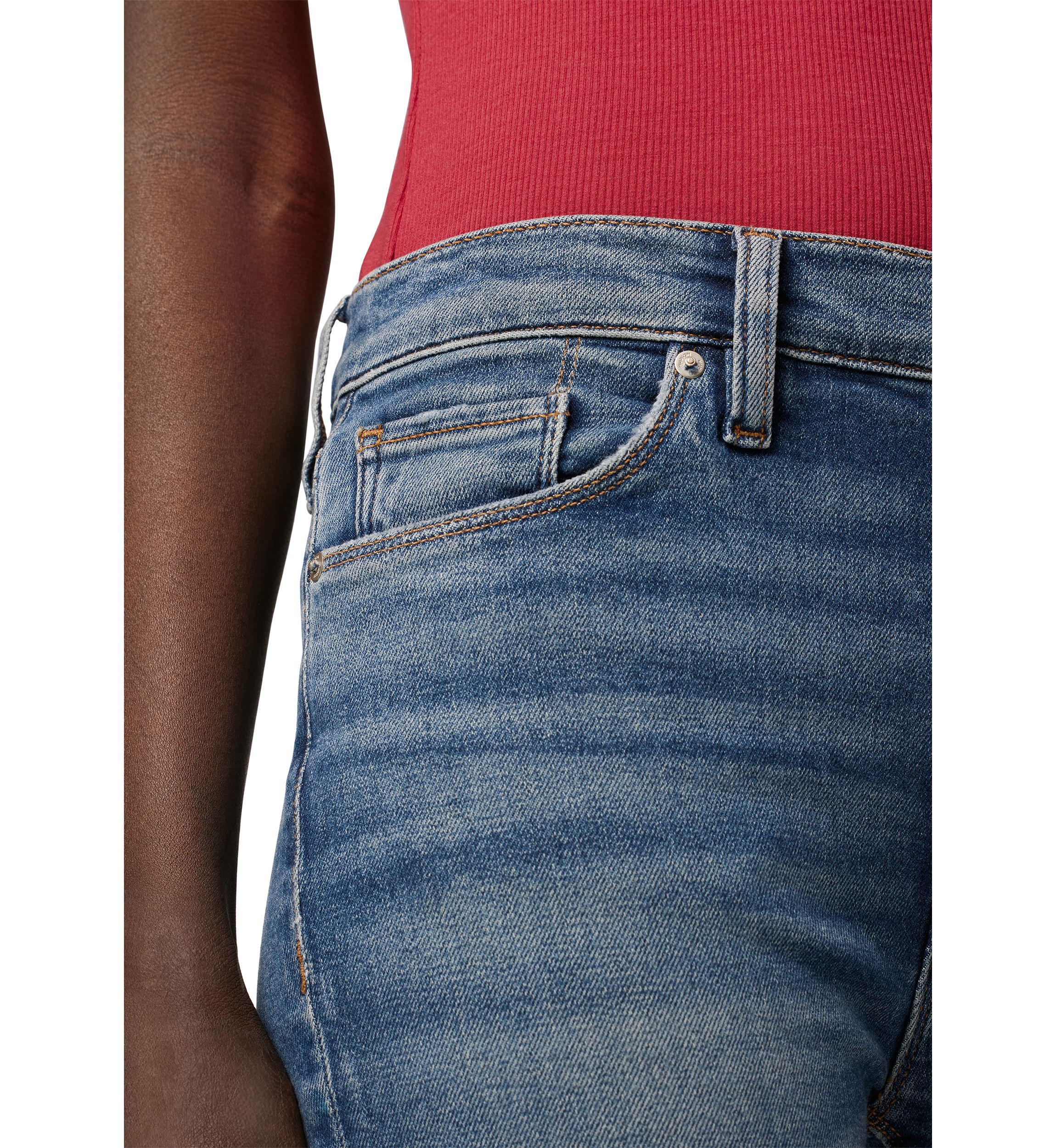 Womens High Rise Bootcut Jeans