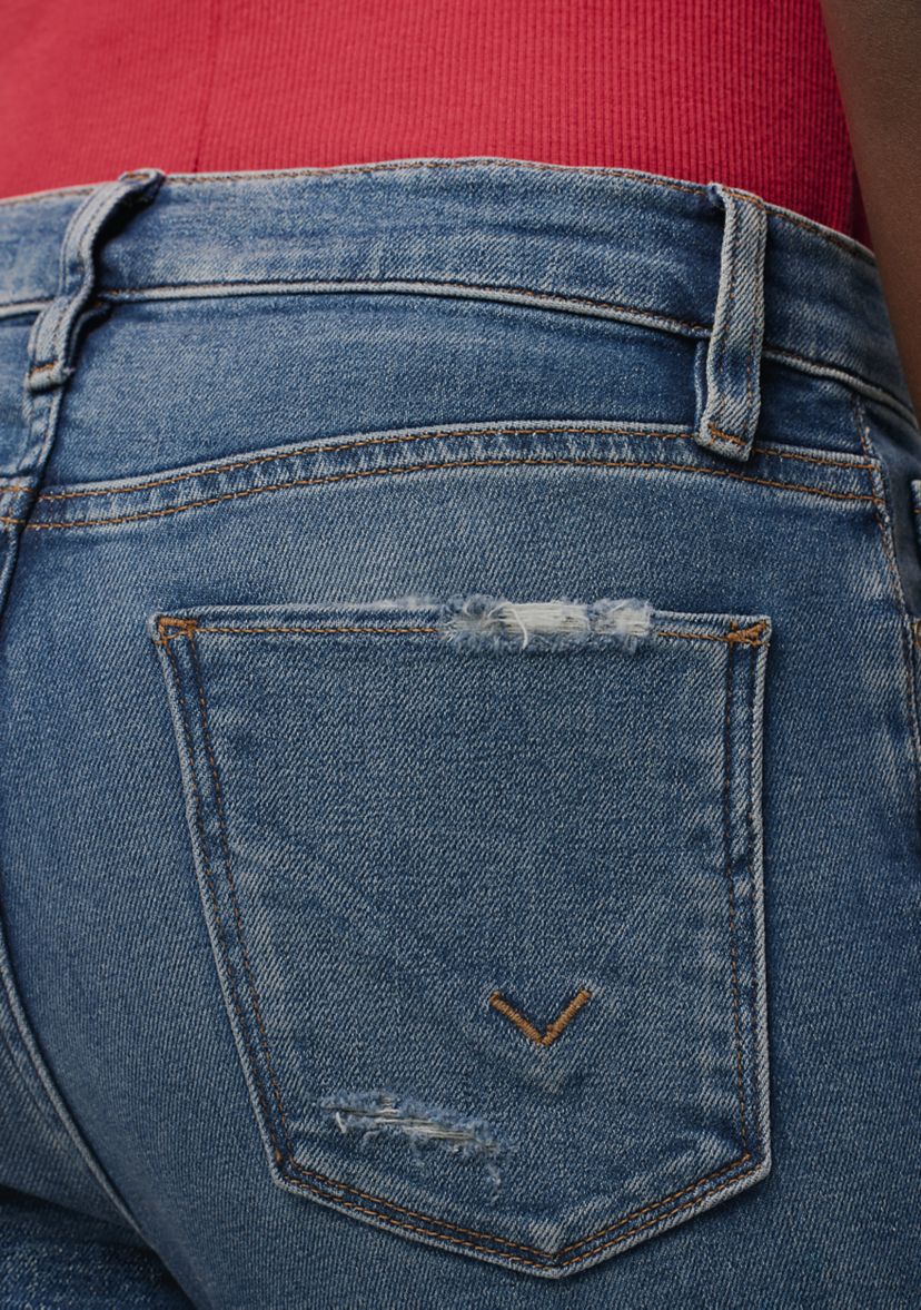Womens High Rise Bootcut Jeans