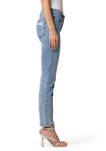 Womens Nico Mid Rise Straight Ankle Jeans