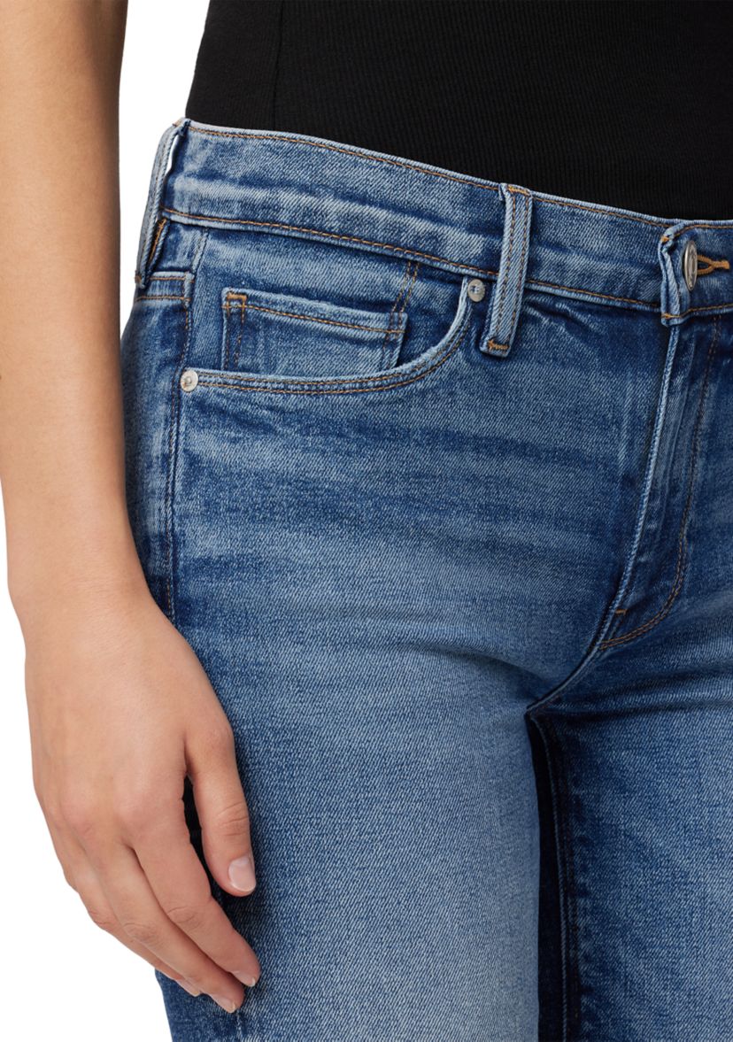 Womens Mid Rise Bermuda Shorts