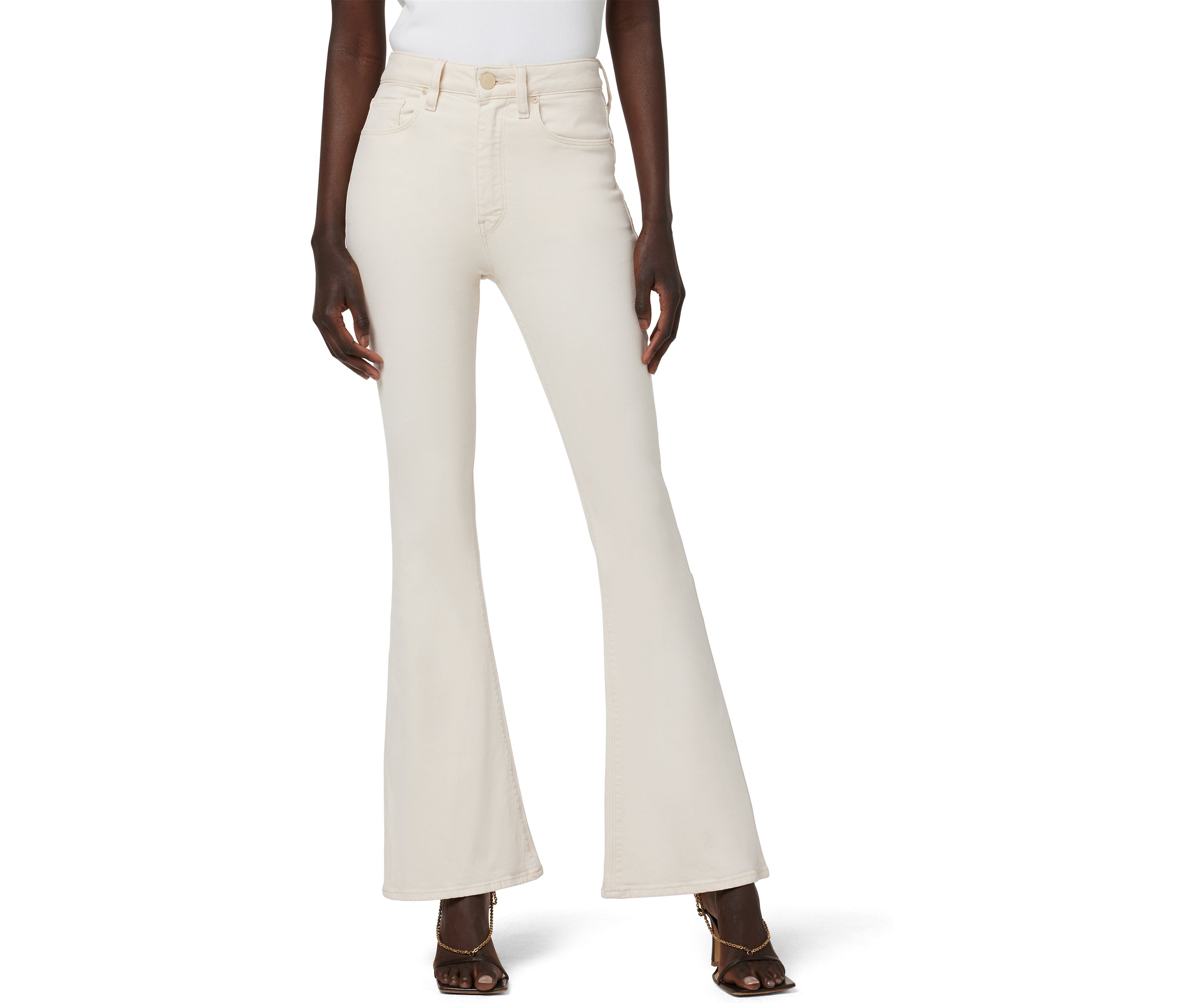 Womens Holly High Rise Flare Barefoot Jeans