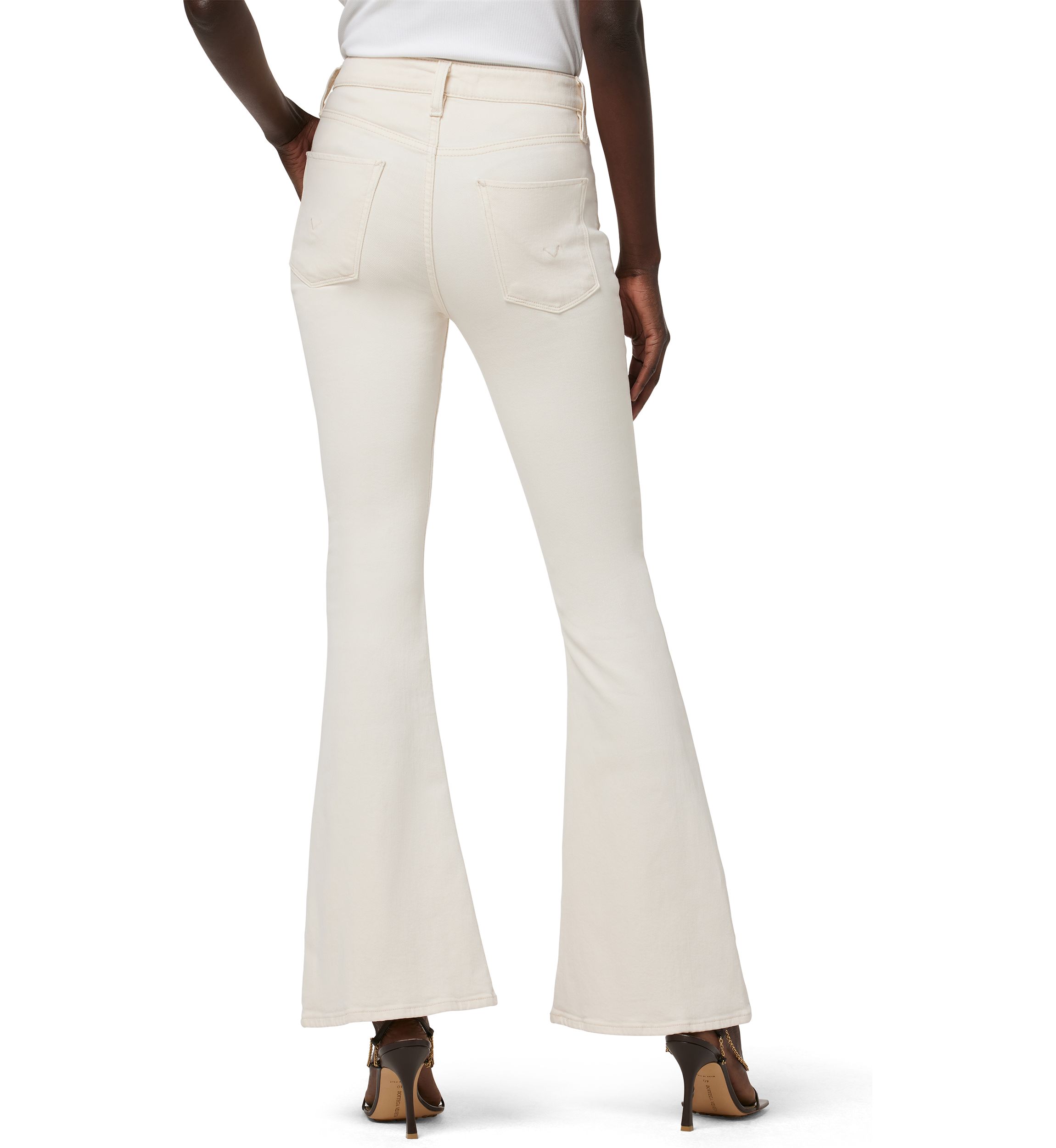 Womens Holly High Rise Flare Barefoot Jeans