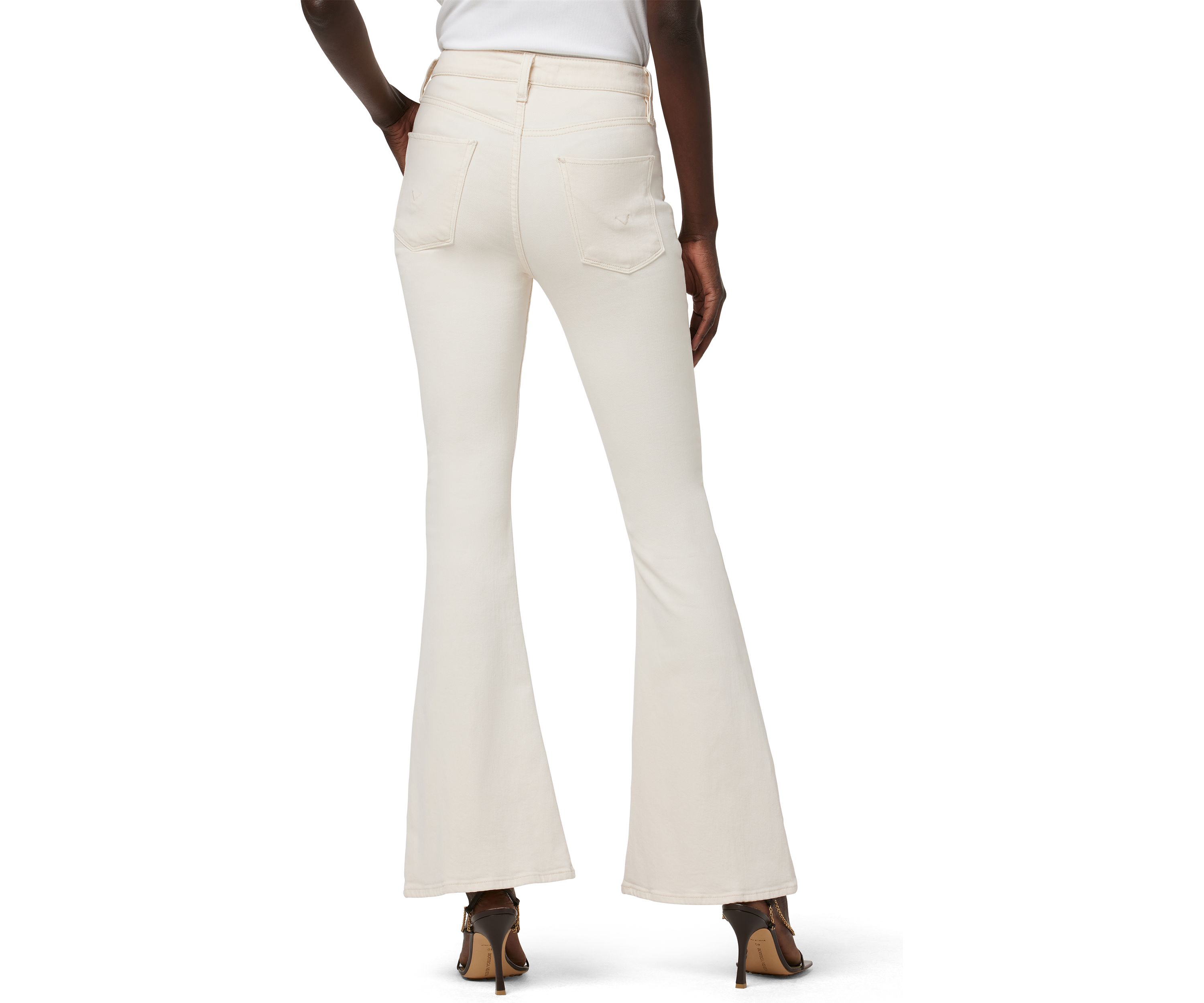 Womens Holly High Rise Flare Barefoot Jeans