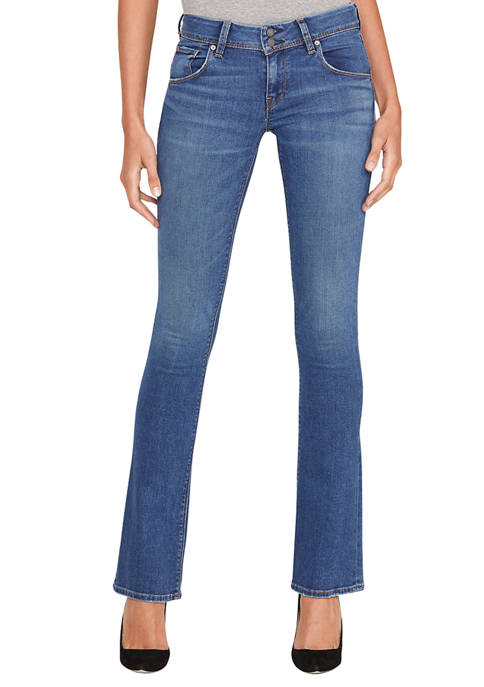 Hudson Beth Mid Rise Baby Bootcut Jeans