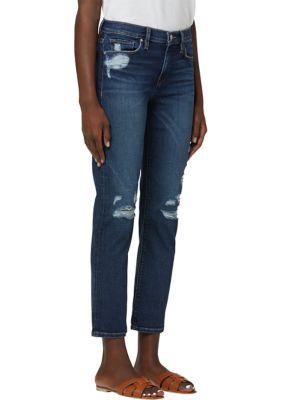 Hudson Nico Mid Rise Straight Cropped Jeans | belk