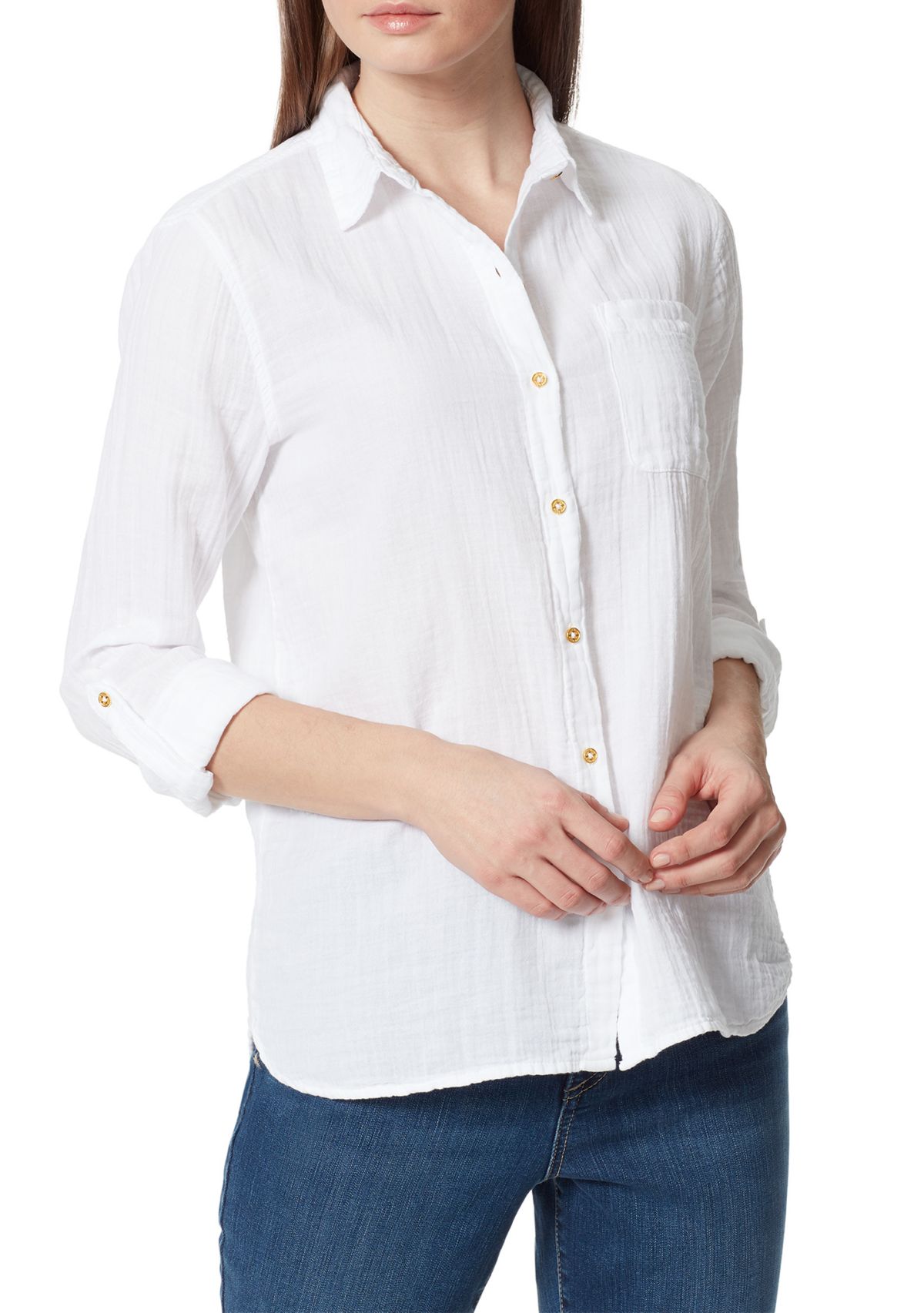 Womens Lucille Double Gauze Shirt