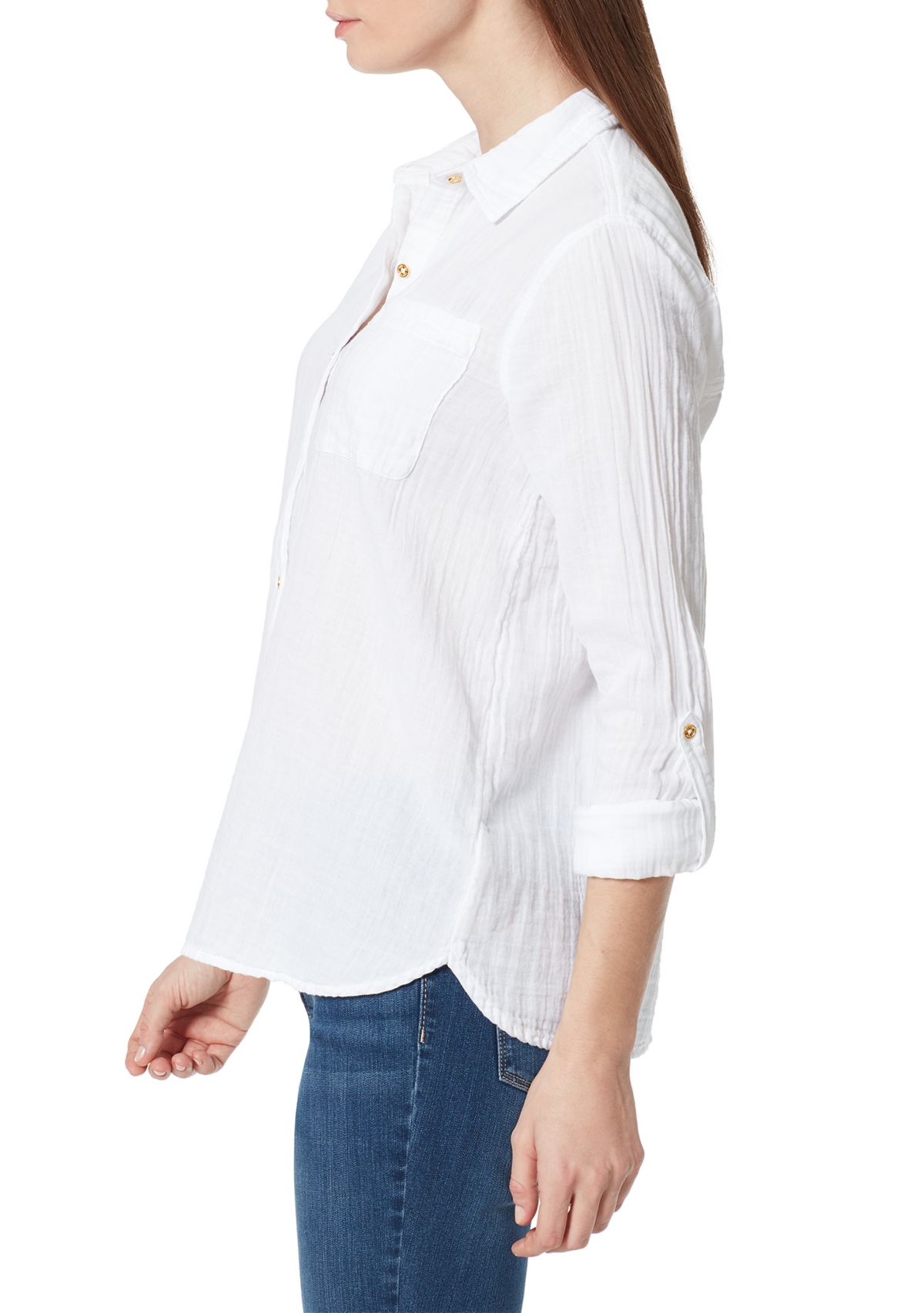 Womens Lucille Double Gauze Shirt