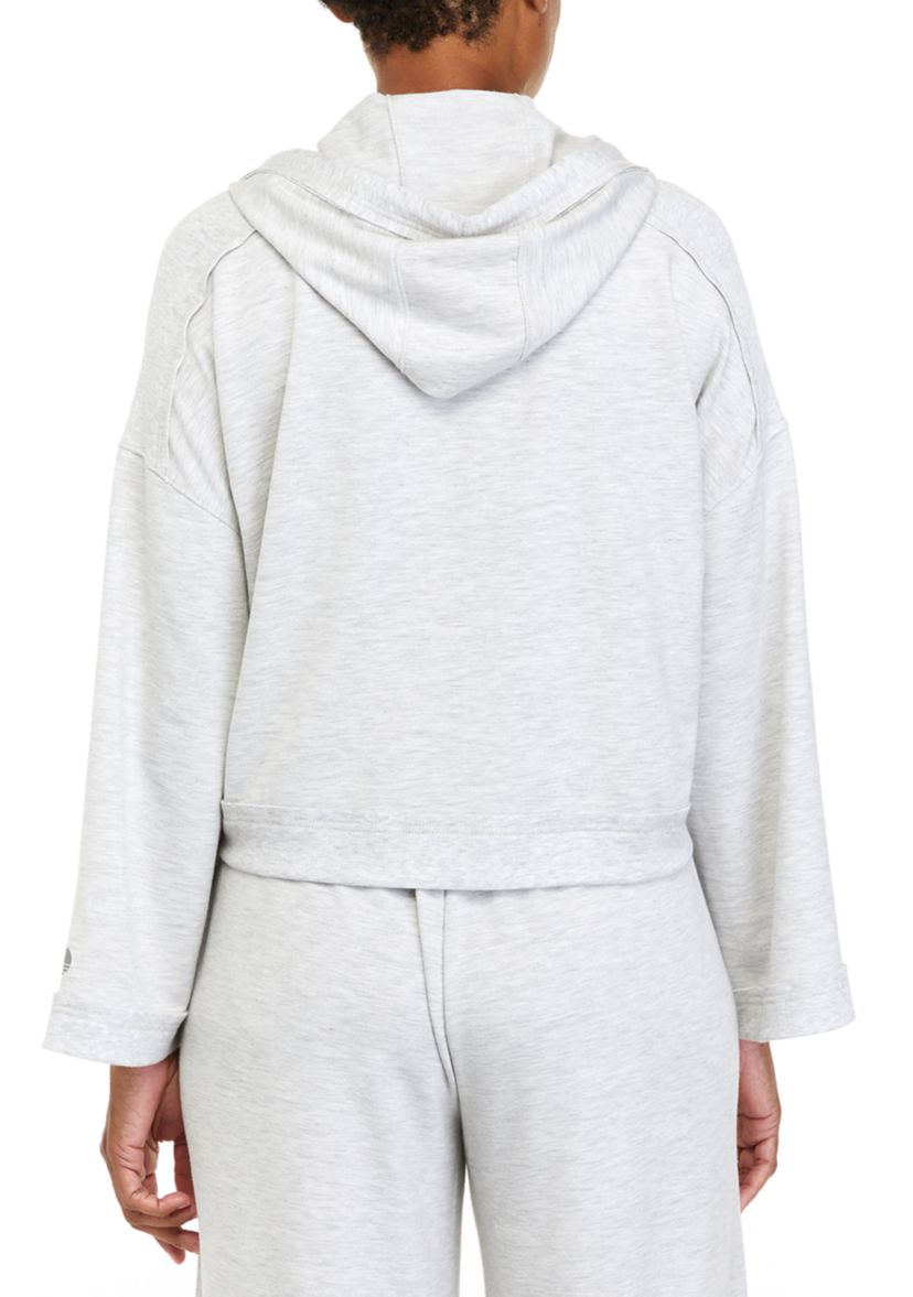 Wide Sleeve Cropped Hoodie 