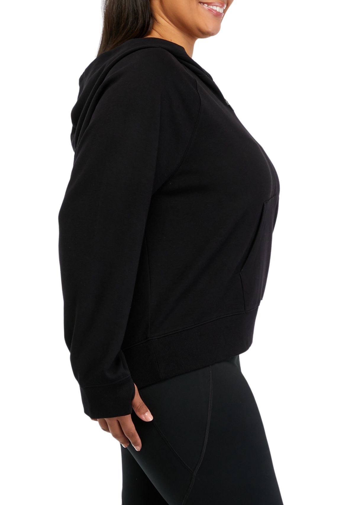 Plus Size Half Zip Endurance Hoodie 