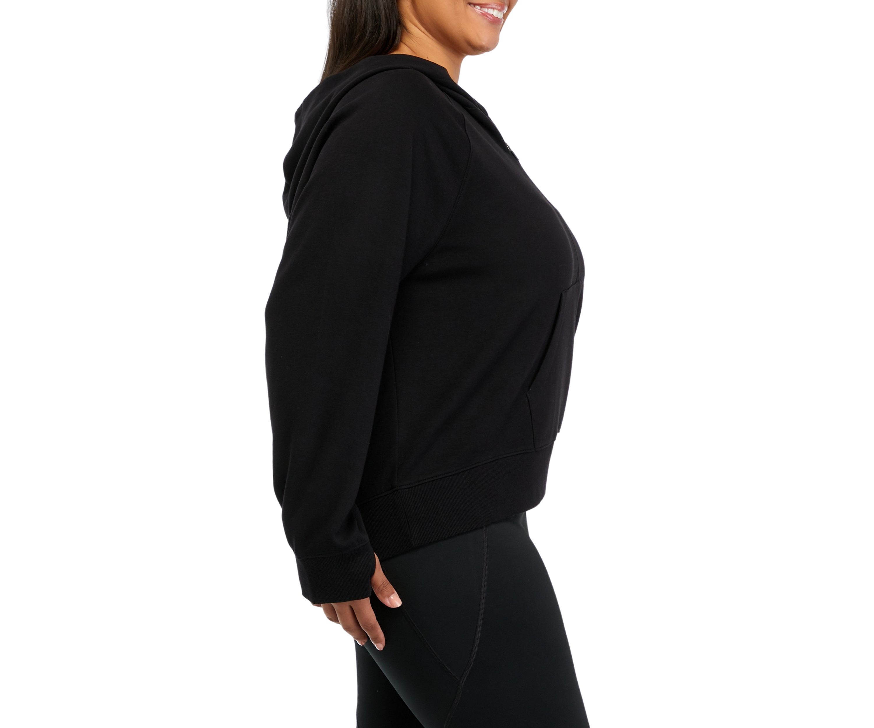 Plus Size Half Zip Endurance Hoodie 