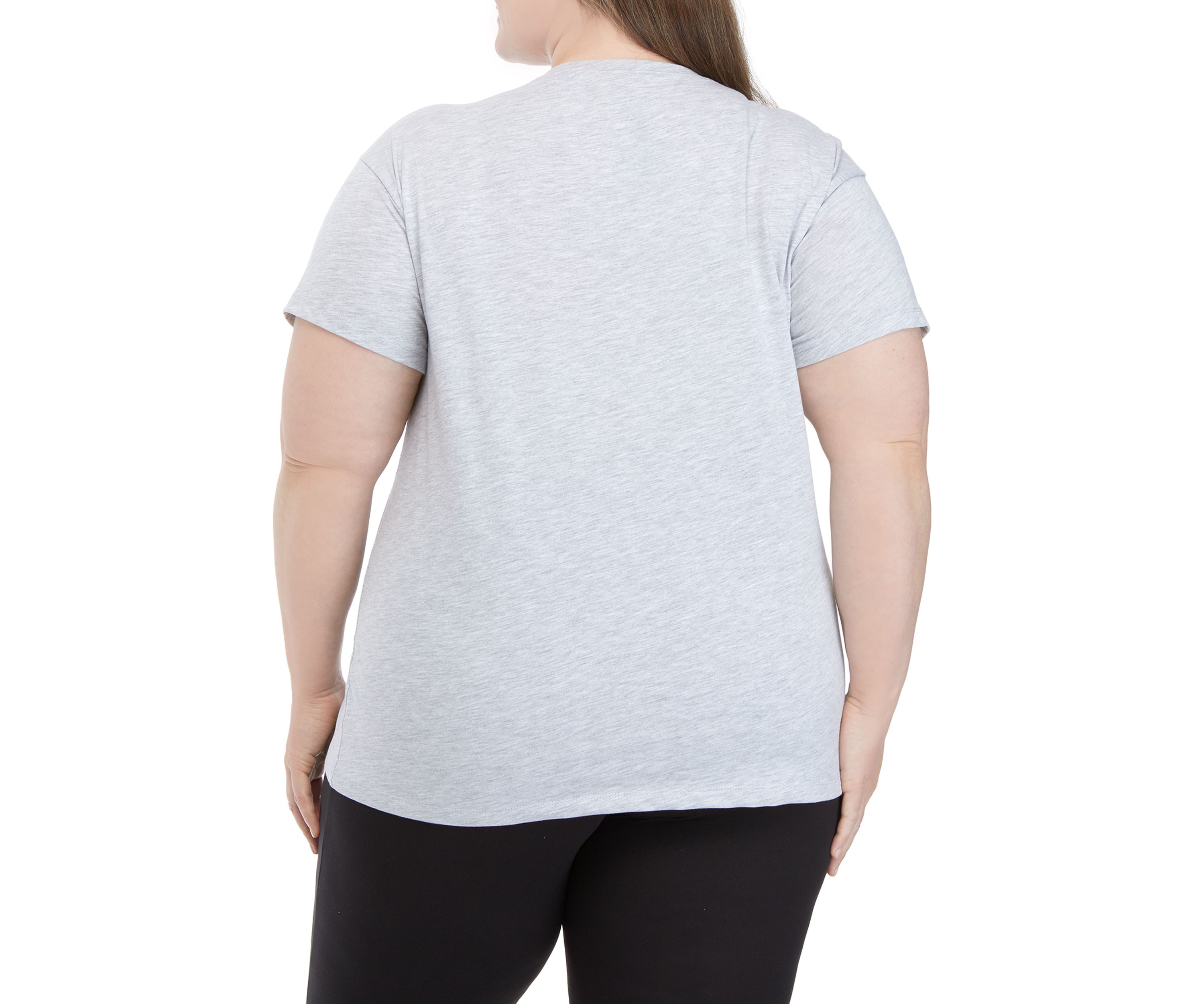 Plus Size Short Sleeve Oversized Graphic T-Shirt 