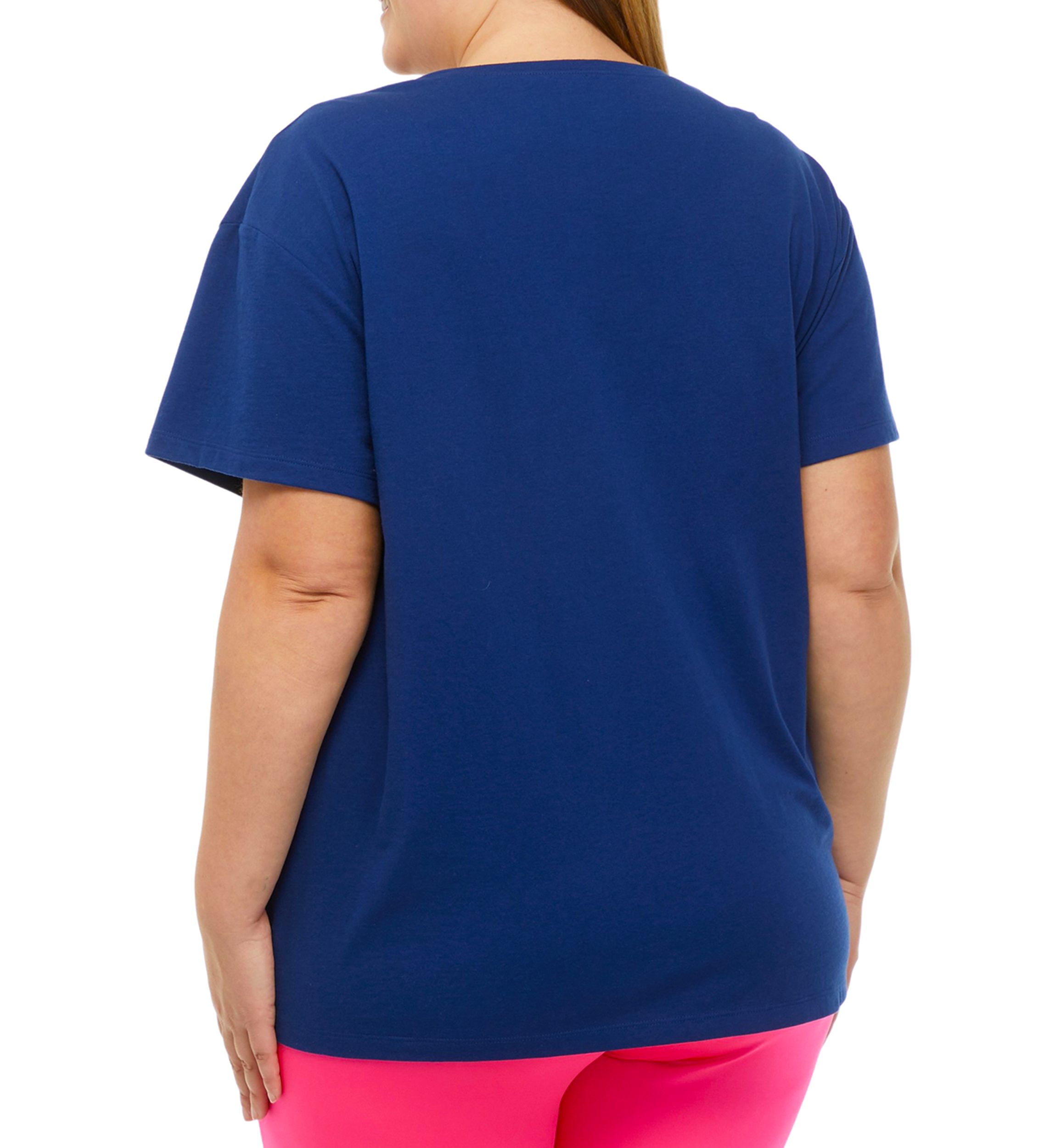 Plus Size Short Sleeve Oversized Graphic T-Shirt
