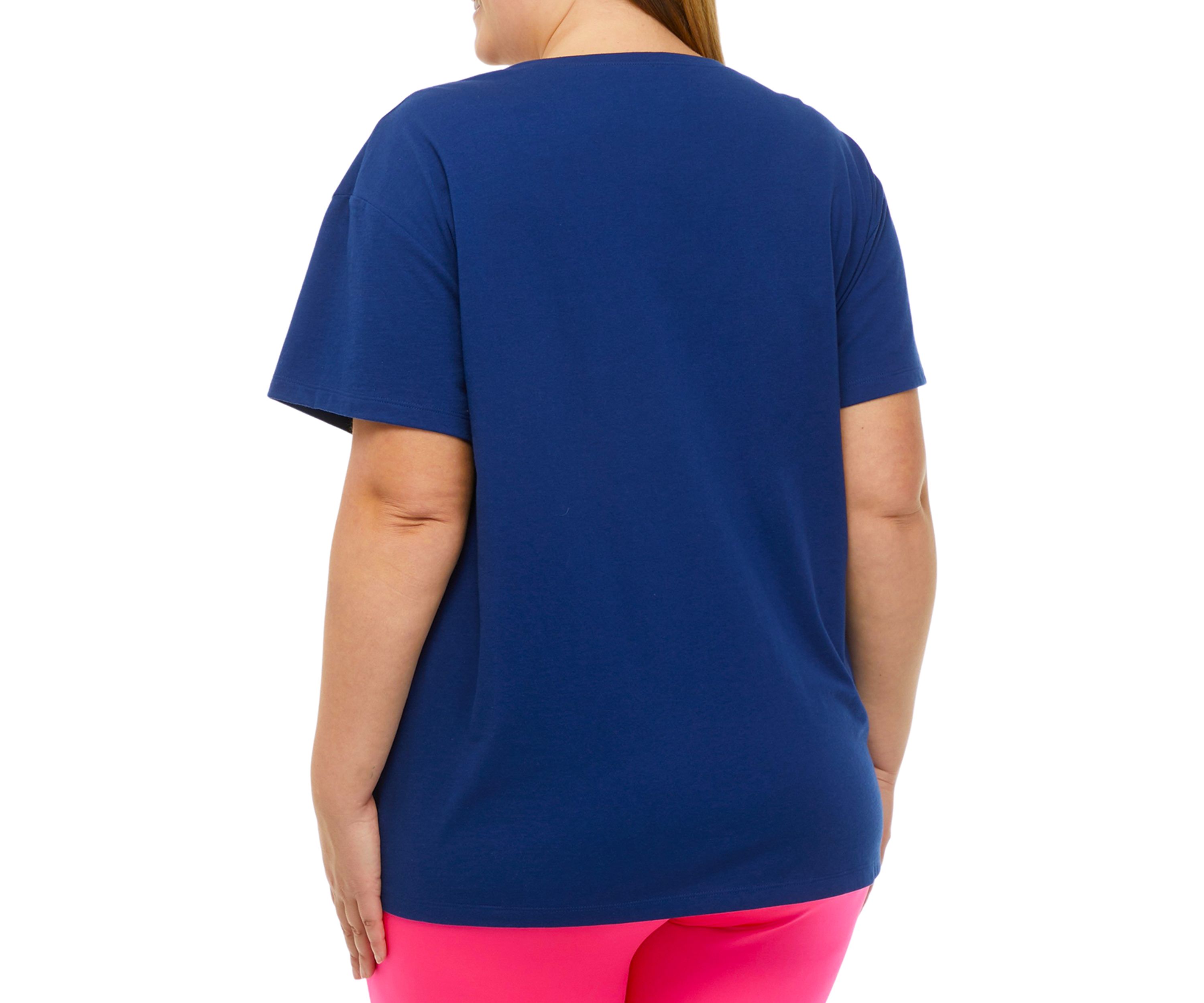 Plus Size Short Sleeve Oversized Graphic T-Shirt