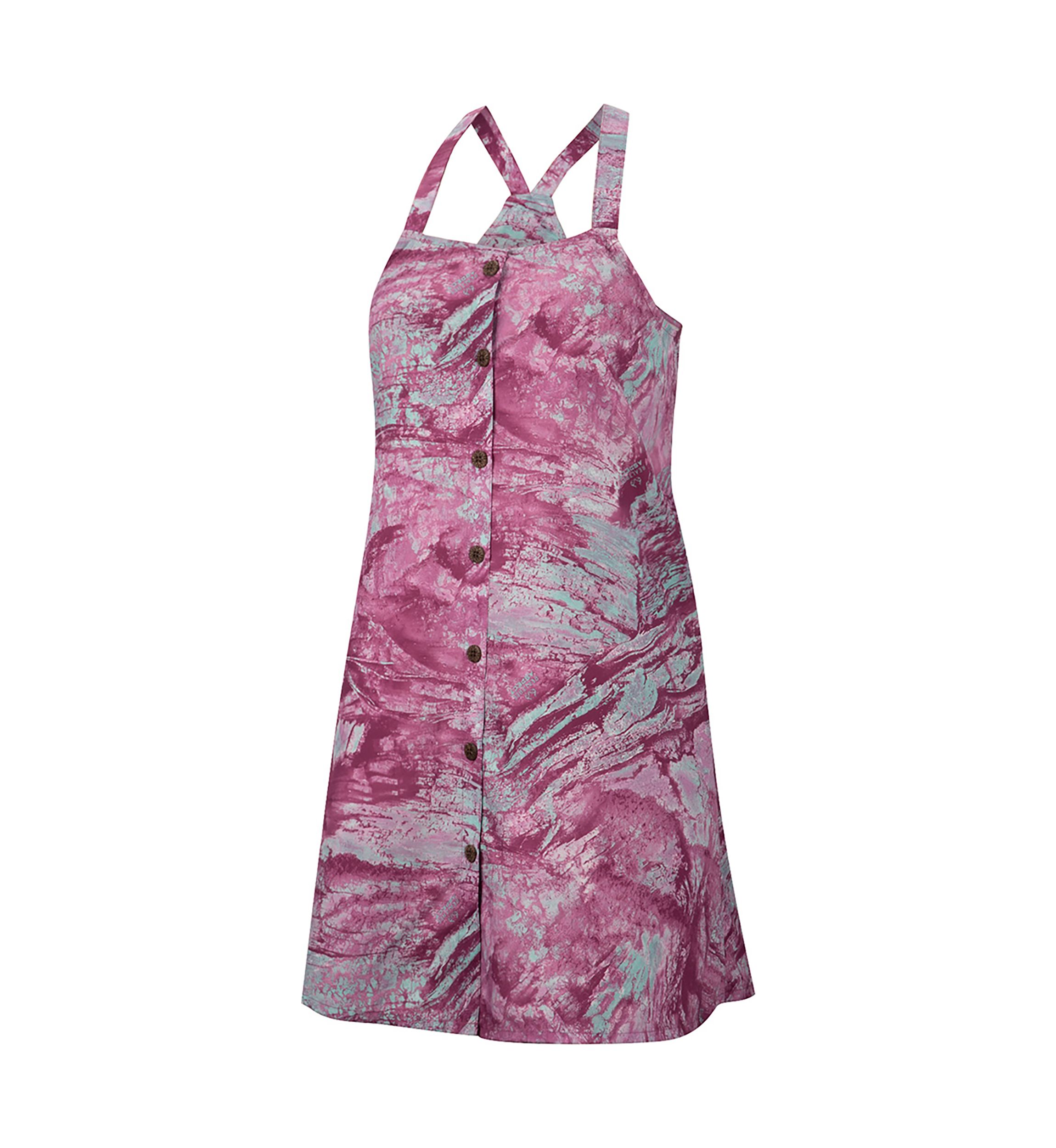 X Realtree Printed Button Down Dress