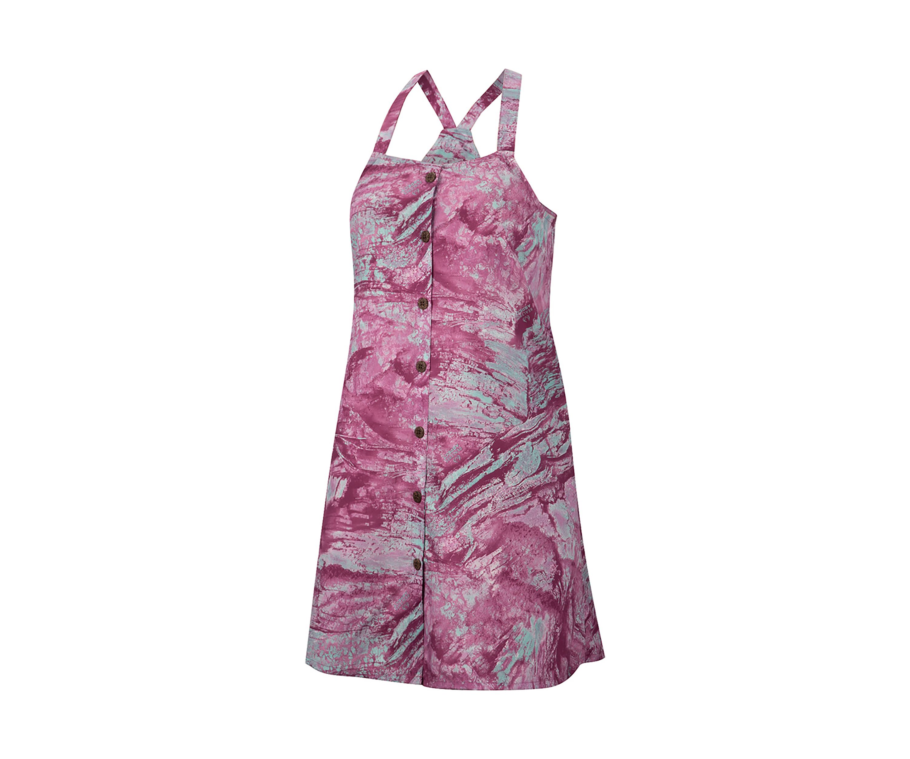 X Realtree Printed Button Down Dress