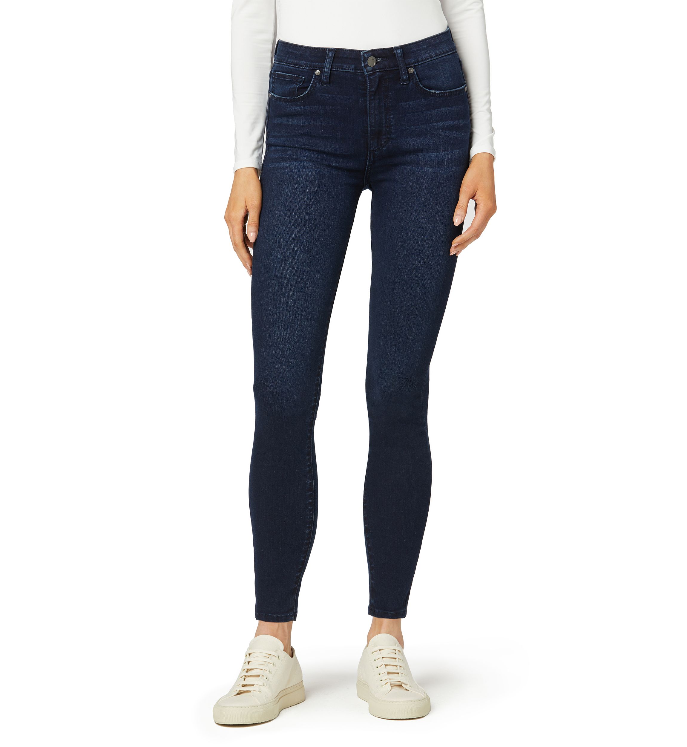 Mid Rise Skinny Ankle Jeans 