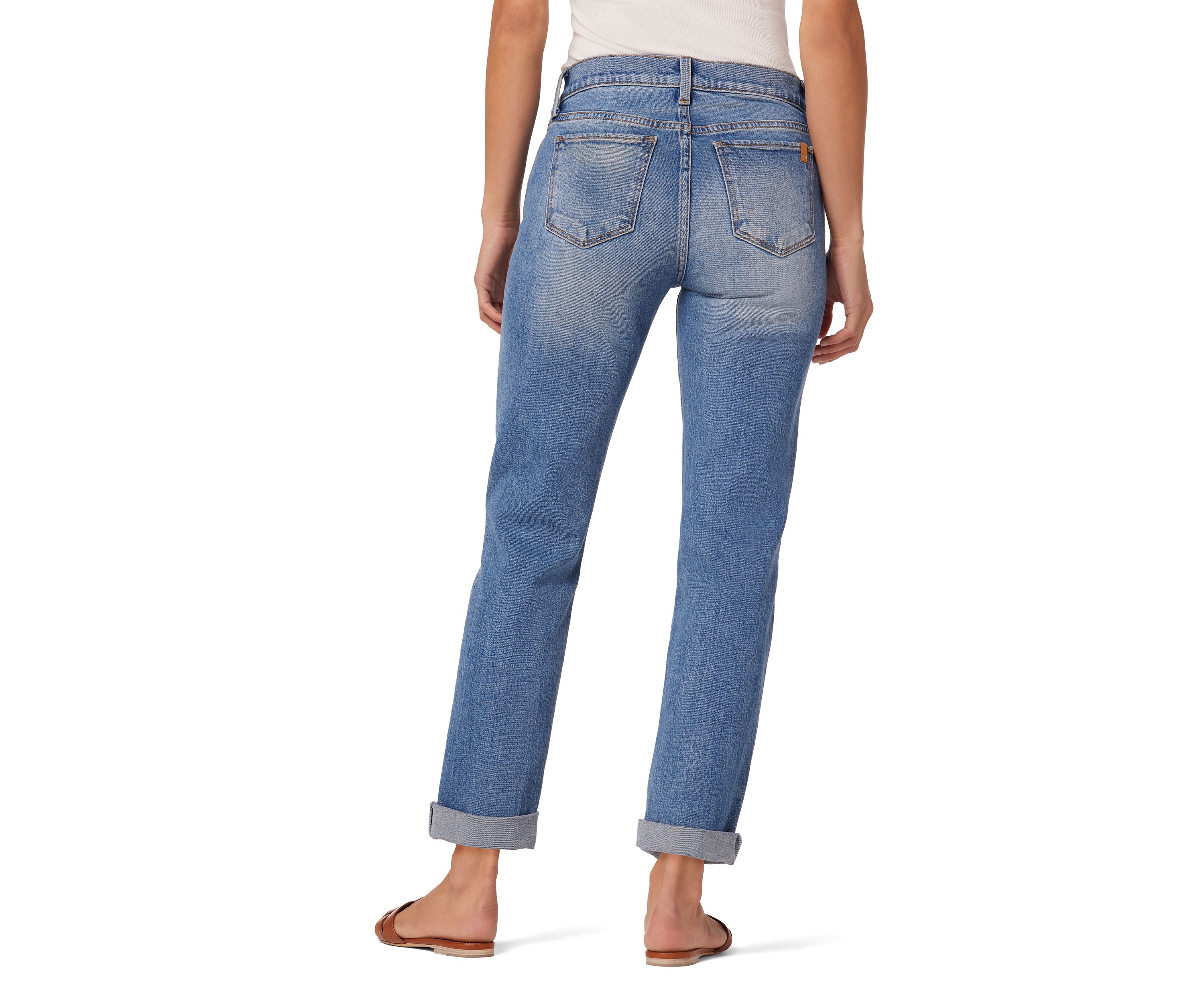Scout Cuffed Hem Boyfriend Jeans 