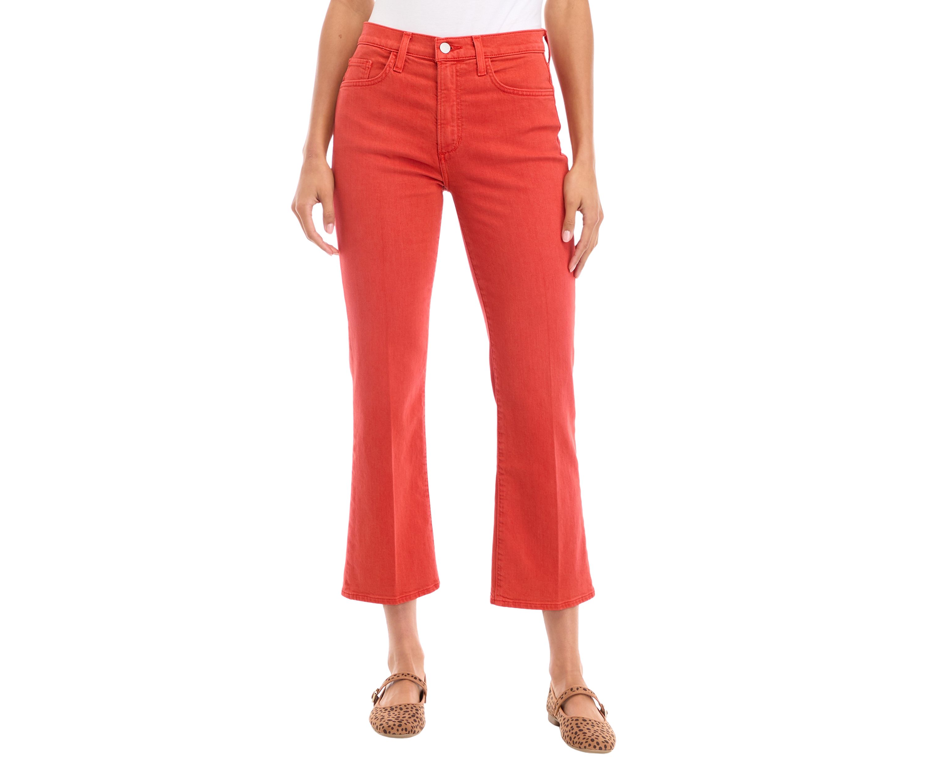 Womens The Callie Cropped Bootcut Jeans