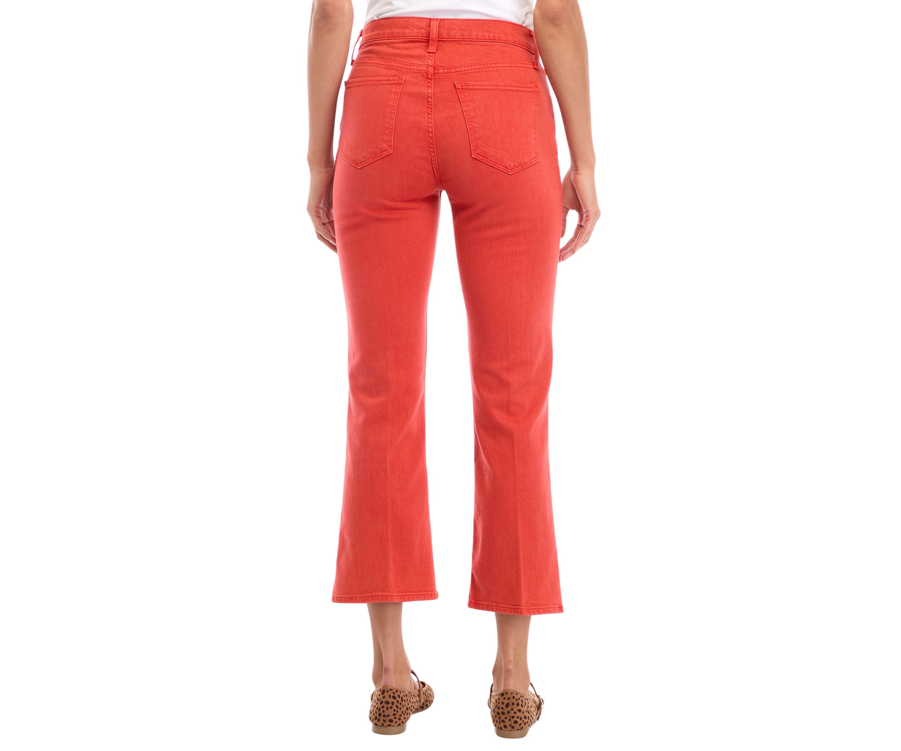 Womens The Callie Cropped Bootcut Jeans