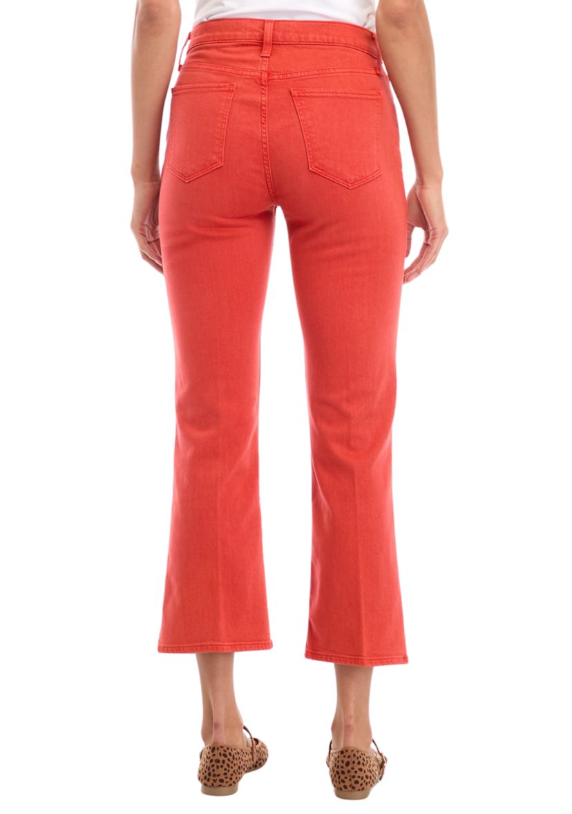 Womens The Callie Cropped Bootcut Jeans