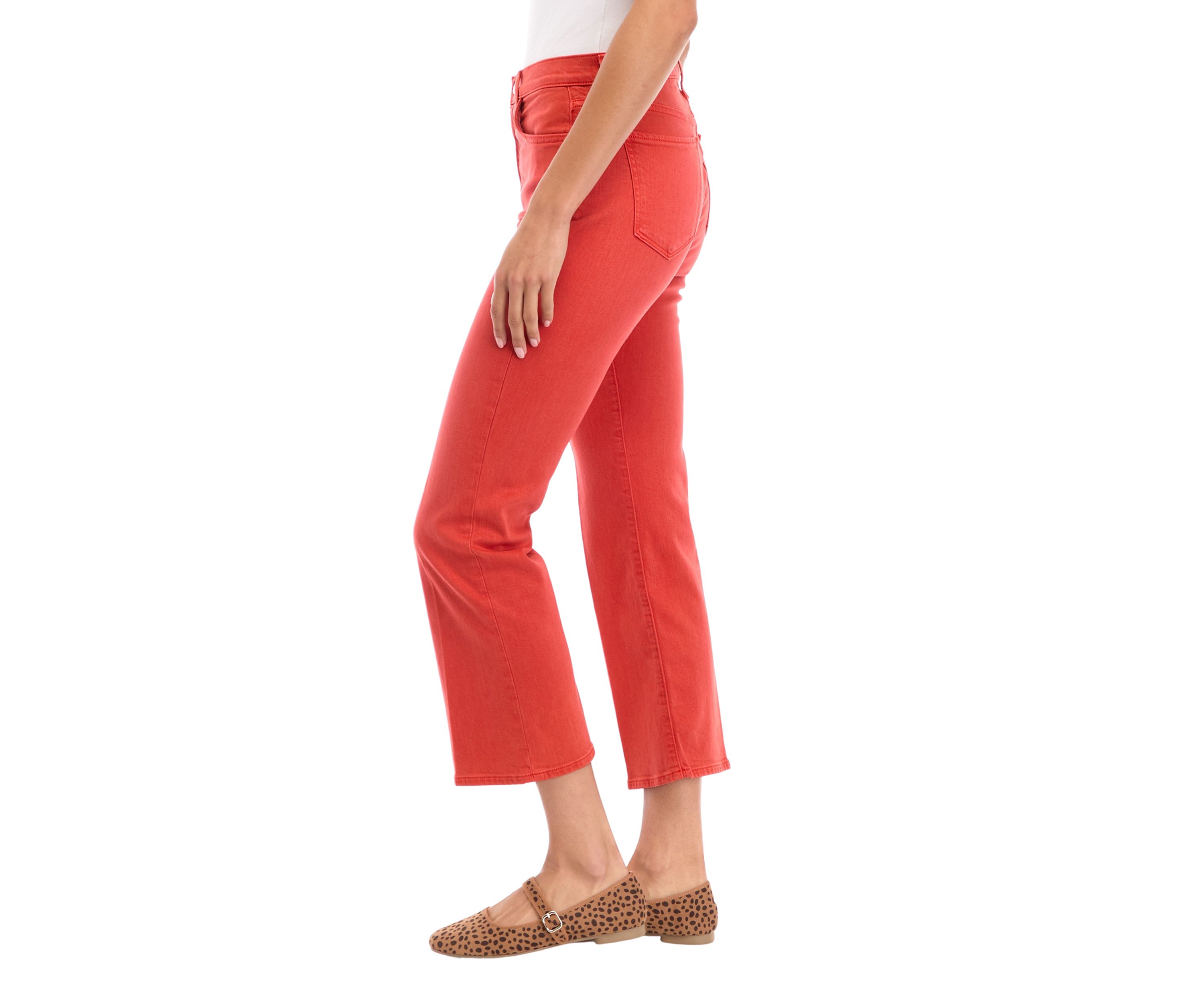 Womens The Callie Cropped Bootcut Jeans