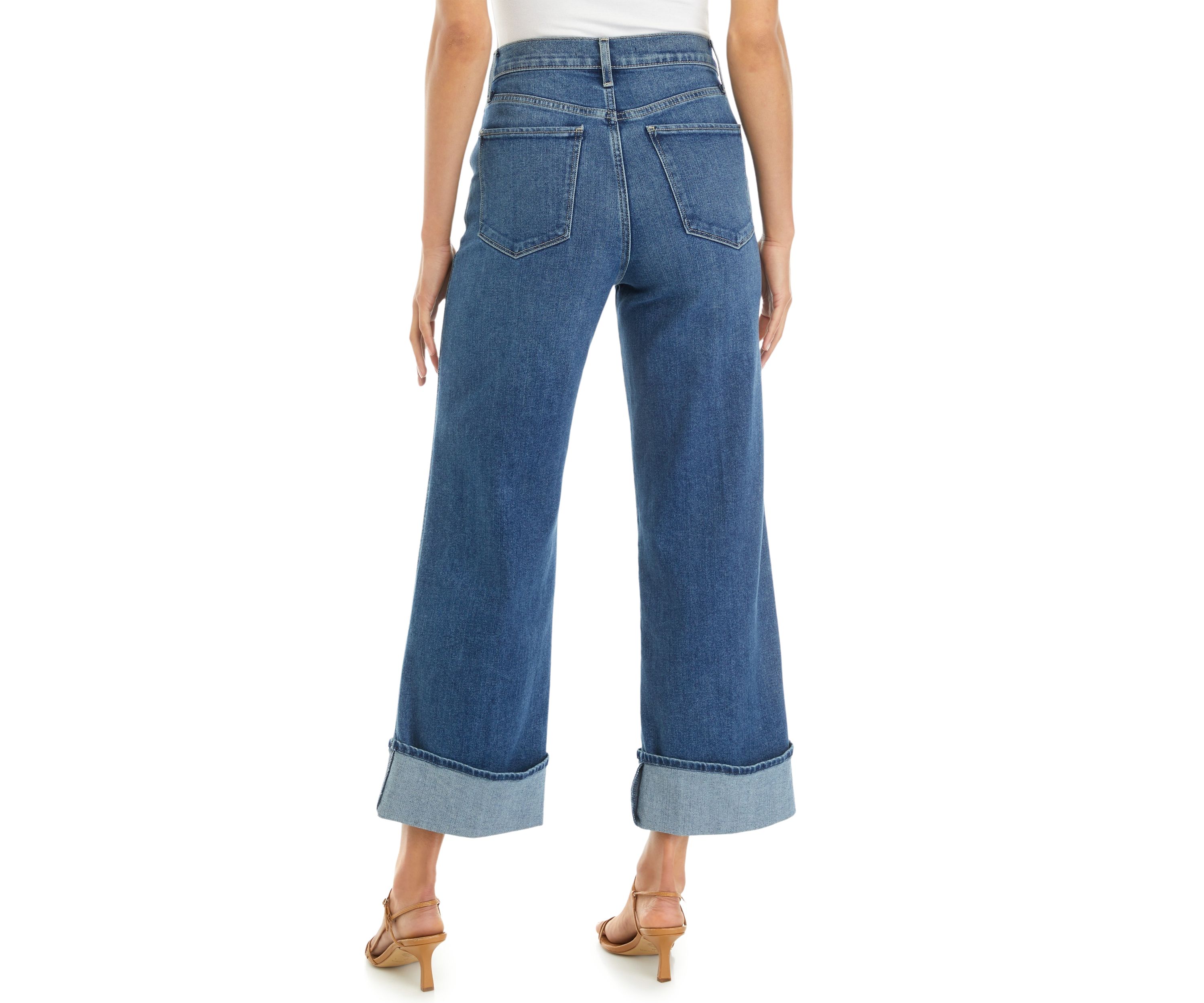 The Trixie Trouser Jeans with Wide Cuffs