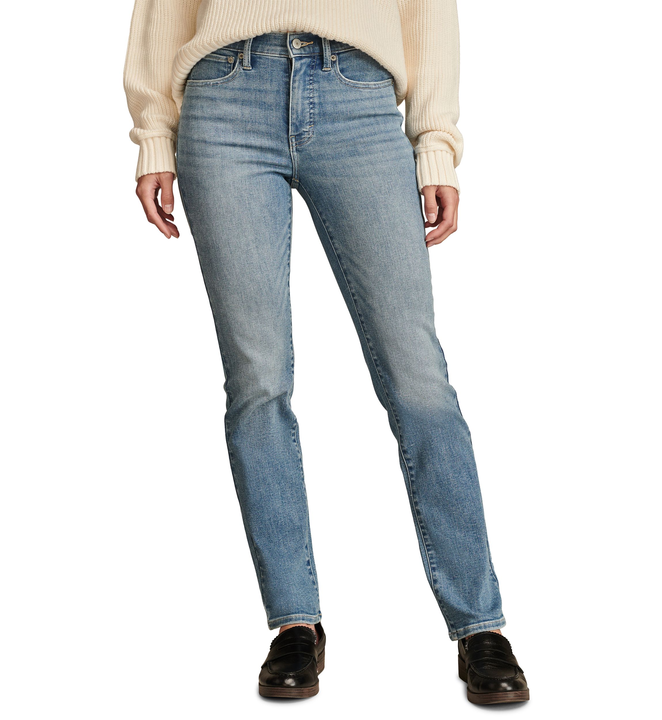 Womens Zoe Straight Jeans