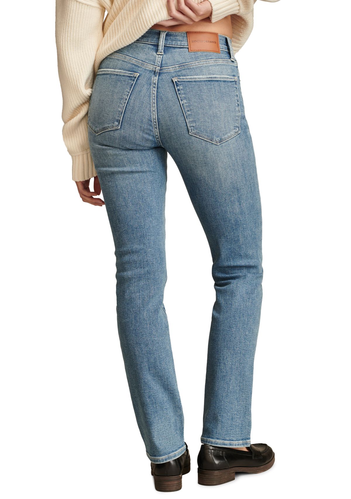 Womens Zoe Straight Jeans