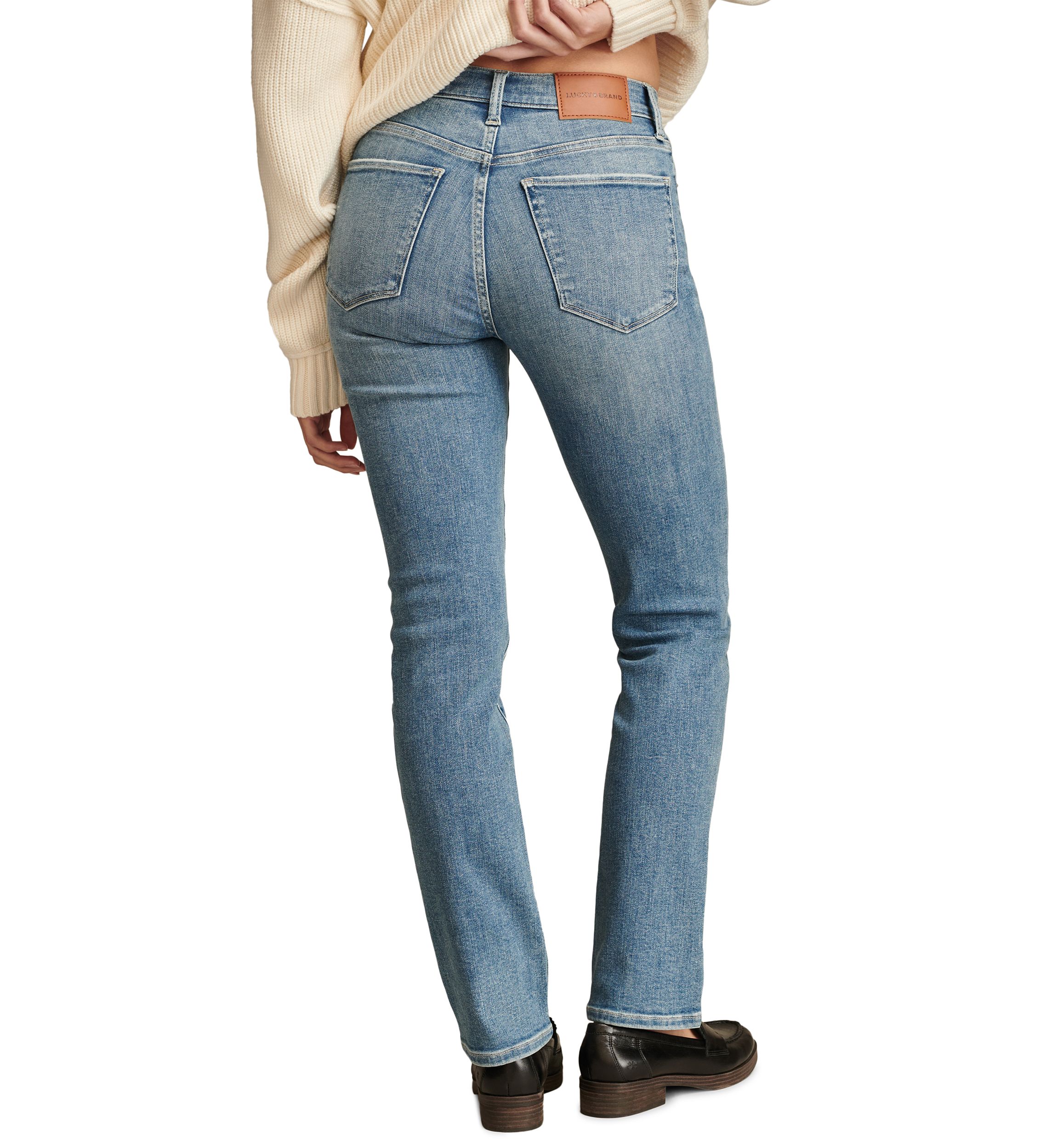 Womens Zoe Straight Jeans