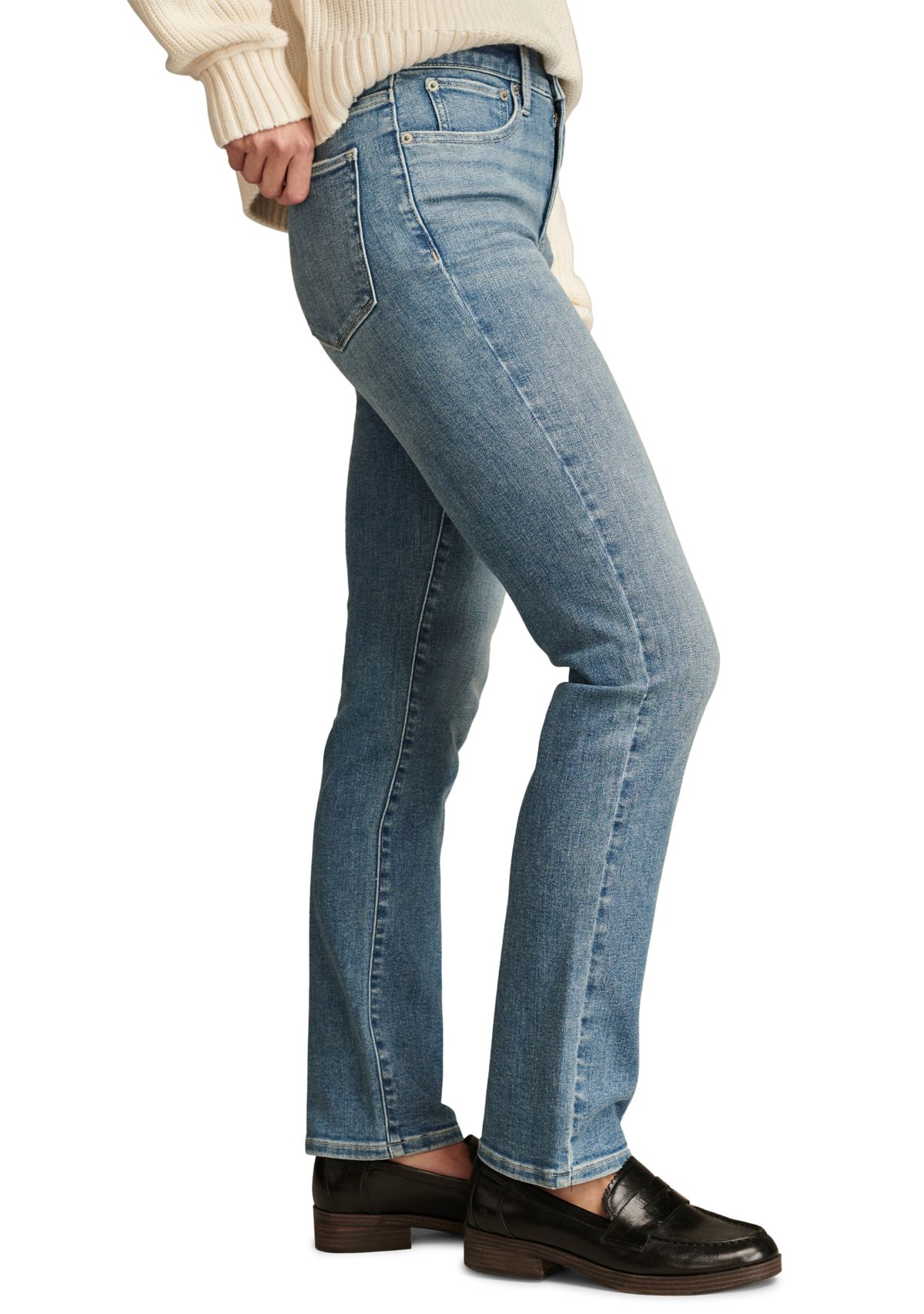Womens Zoe Straight Jeans