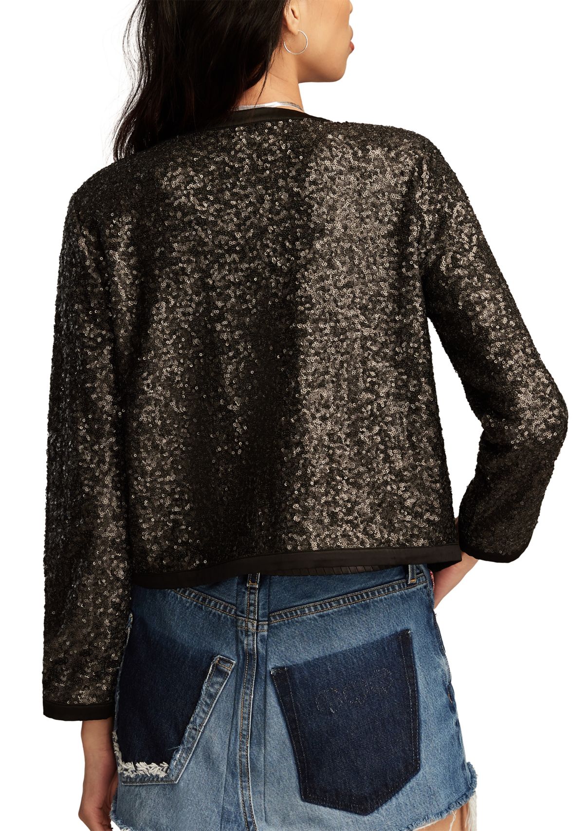 Womens Sequin Jacket
