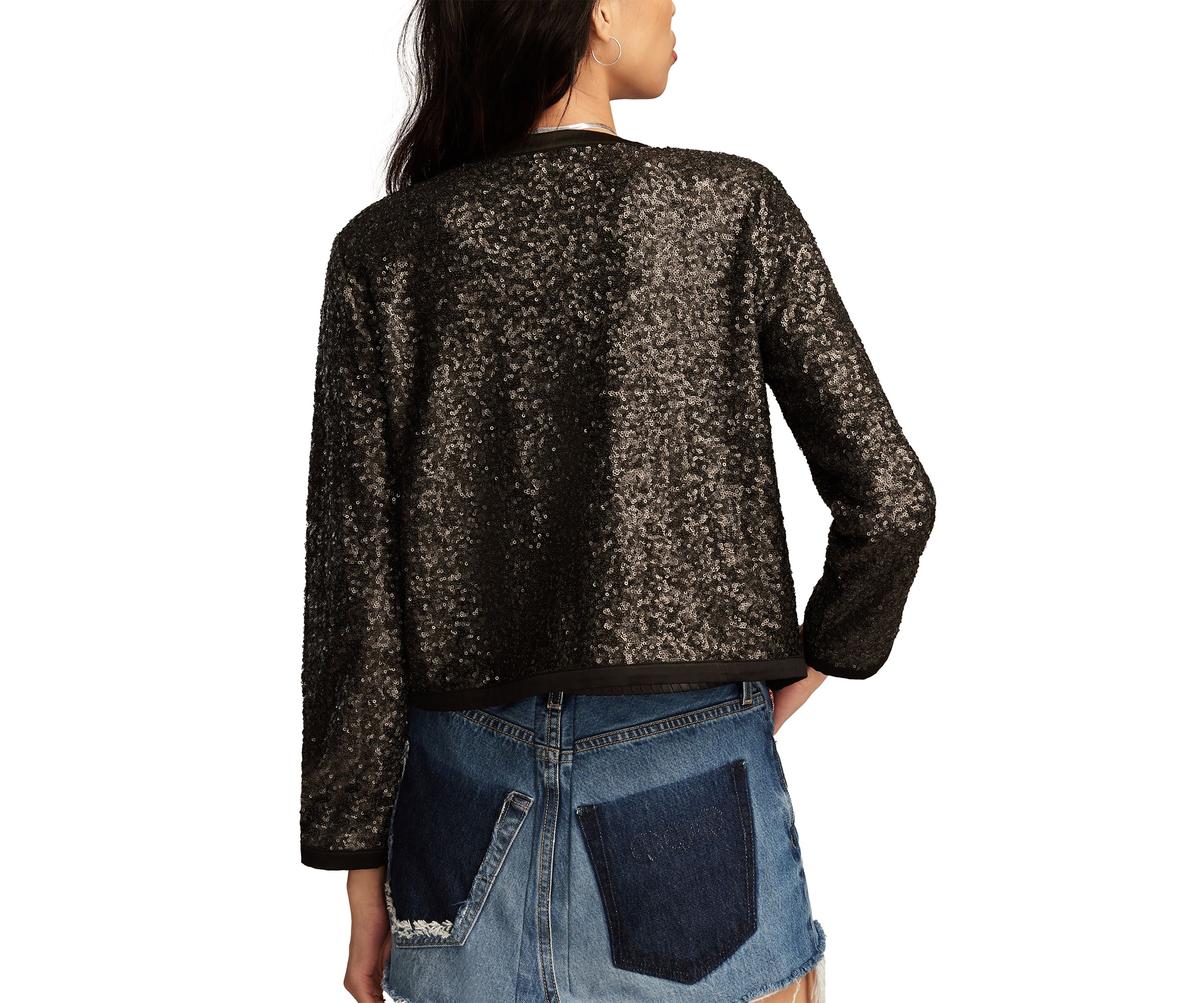 Womens Sequin Jacket