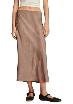 Lucky Brand Women's A-Line Midi Skirt