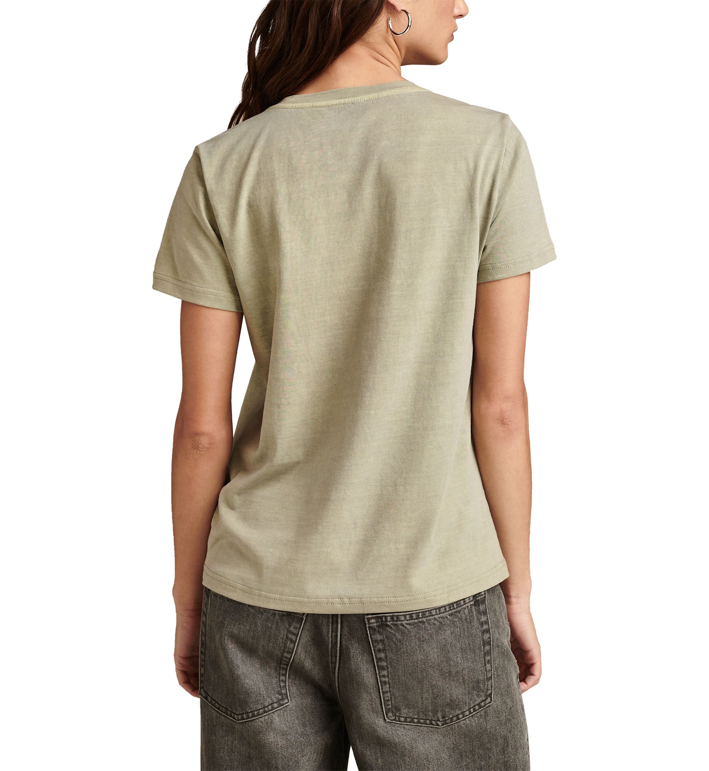 Womens Embellished Floral Graphic T-Shirt