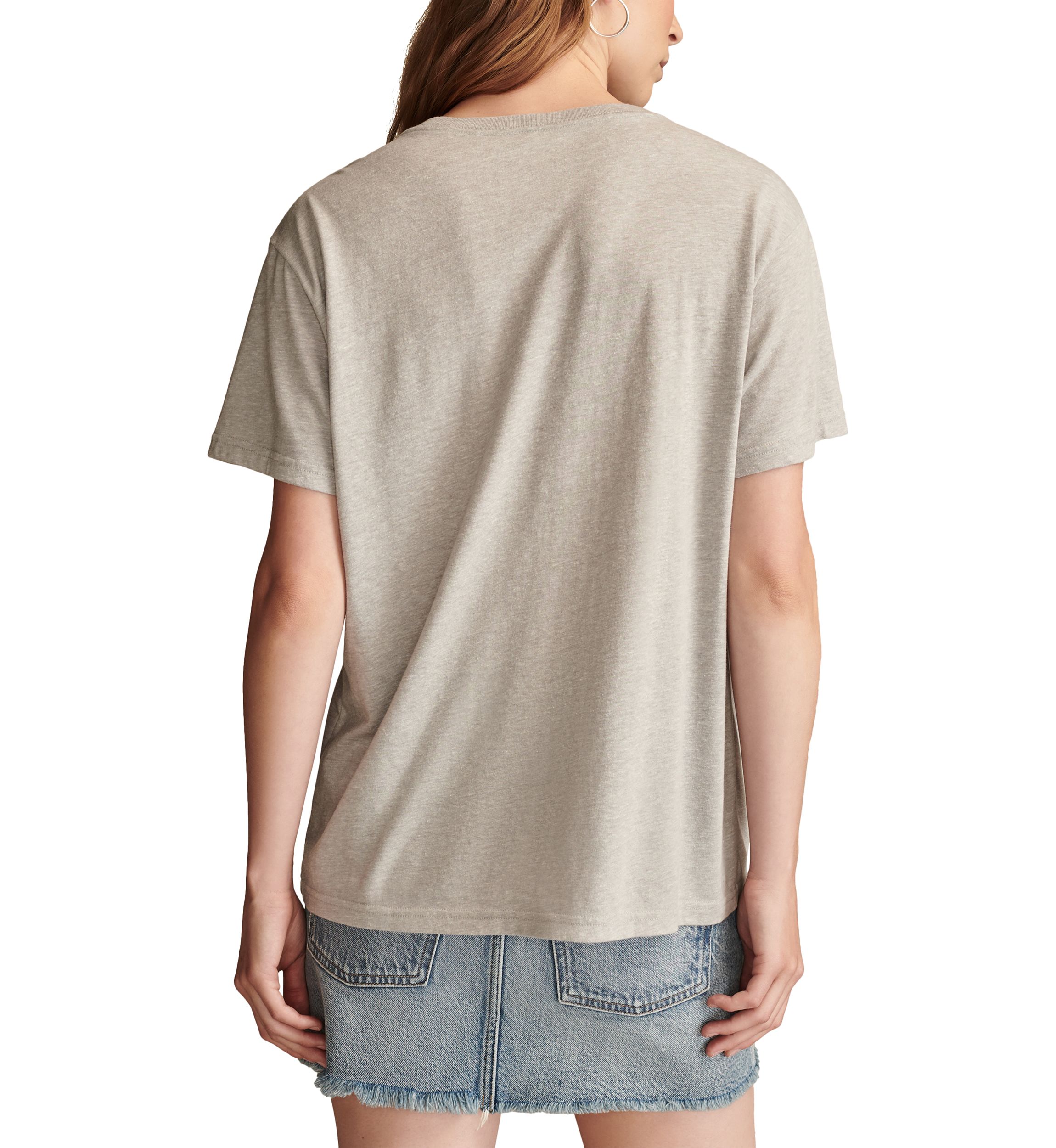 Floral Embroidery Perfect T-Shirt