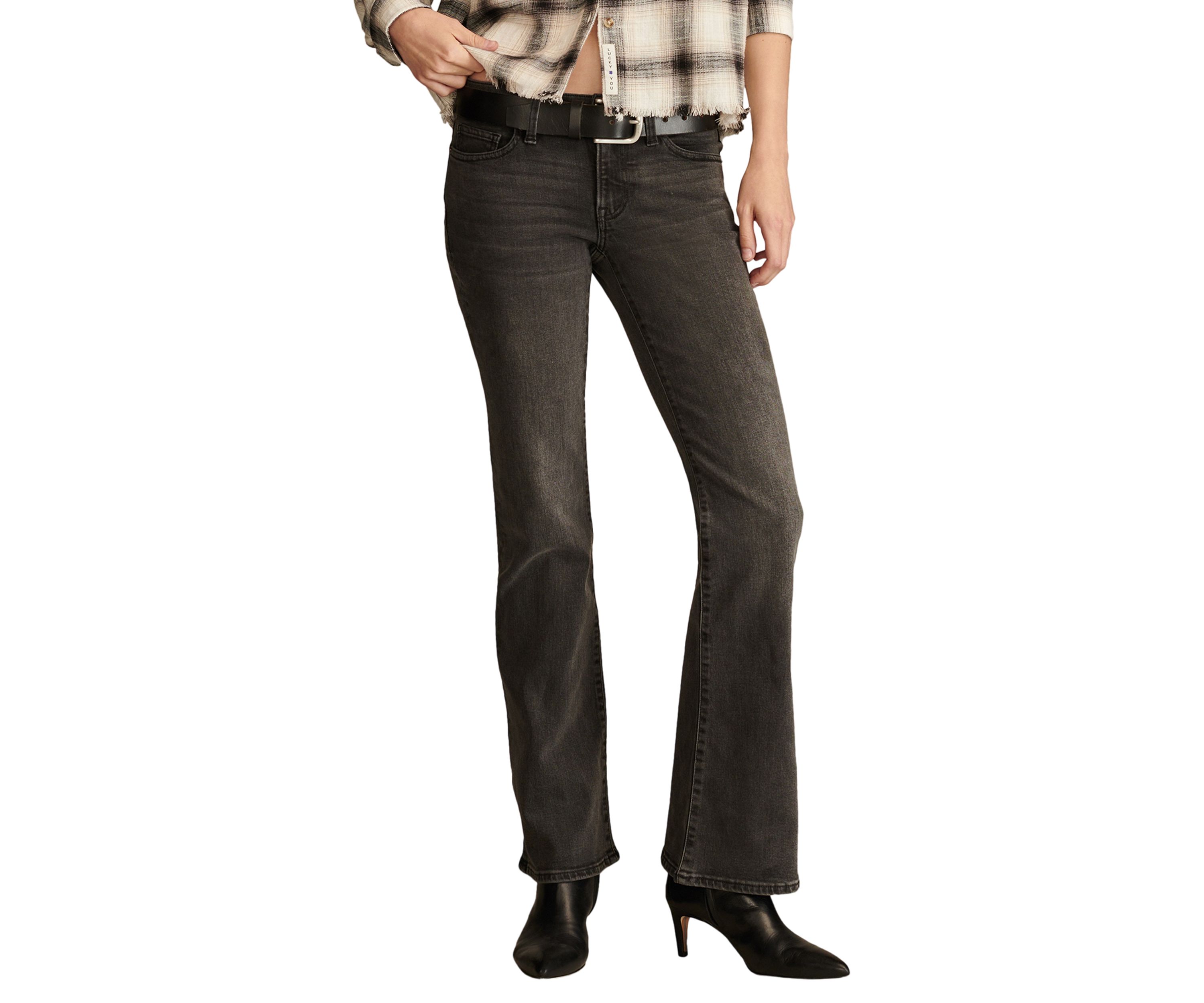 Mid Rise Sweet Flare Jeans